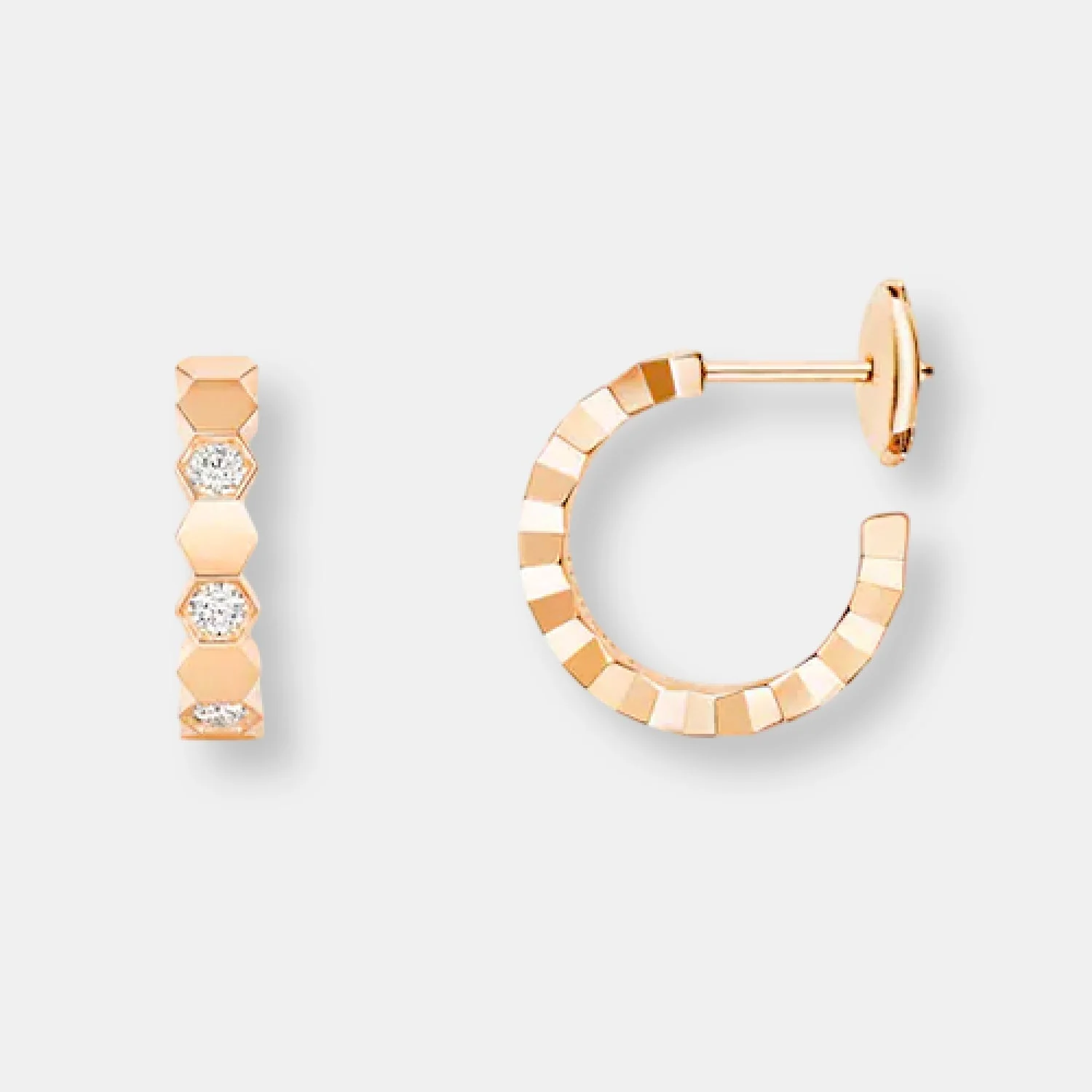 Boucles d'oreilles créoles  bee de chaumet