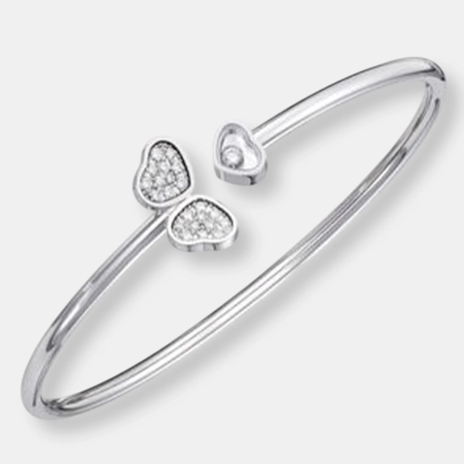 Bracelet happy hearts wings