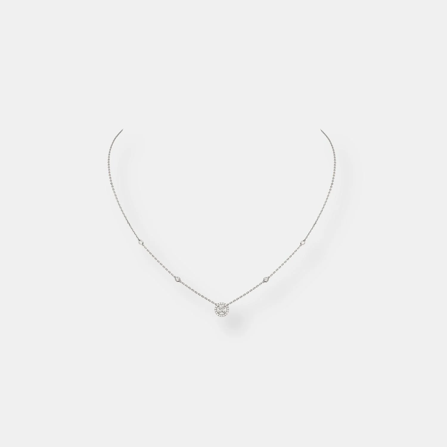 Collier joy diamants rond 0.20 ct