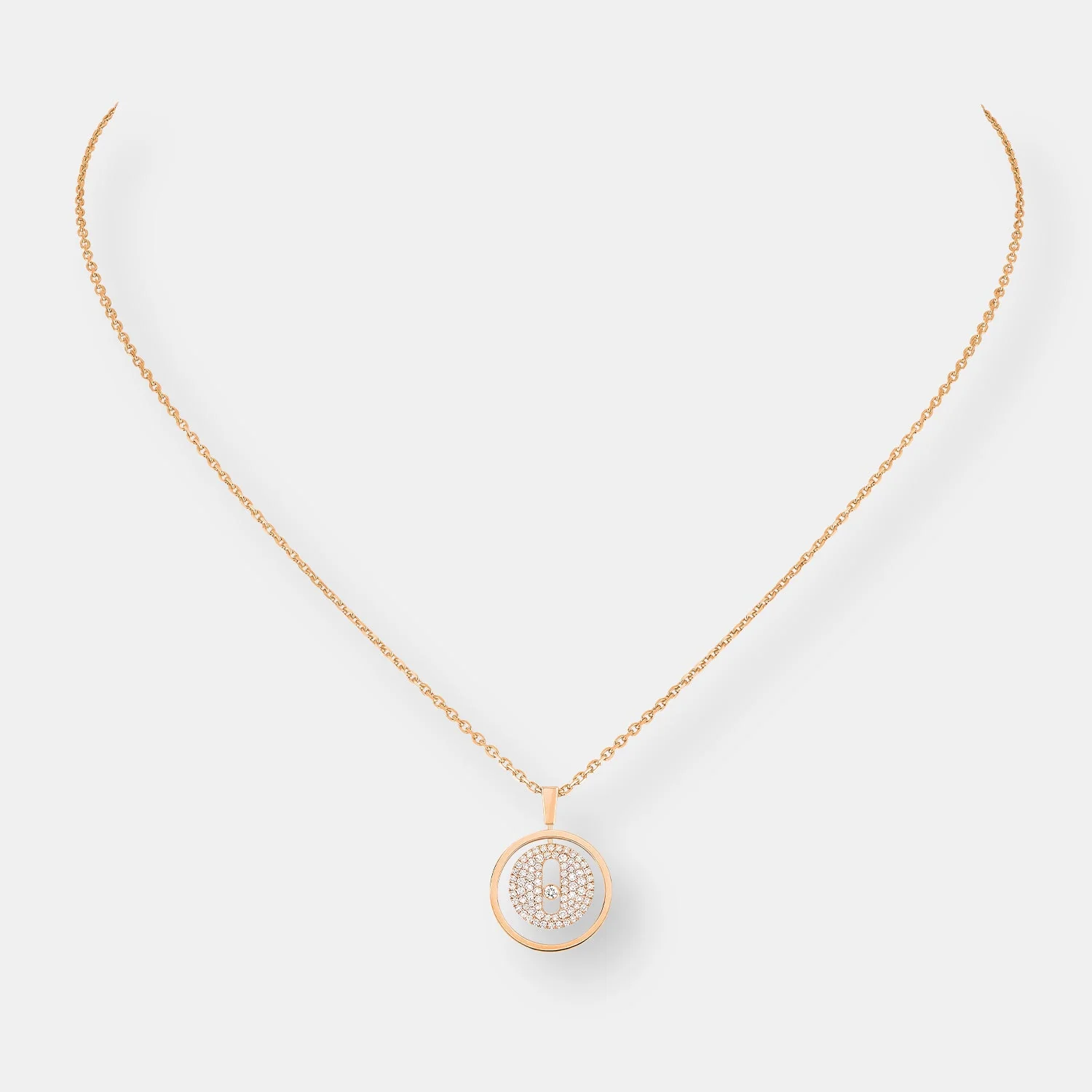Collier lucky move pm pavé