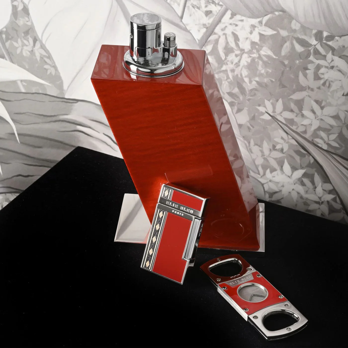 "diamond jetflame & marqueterie alba" - briquet de poche - Image 4
