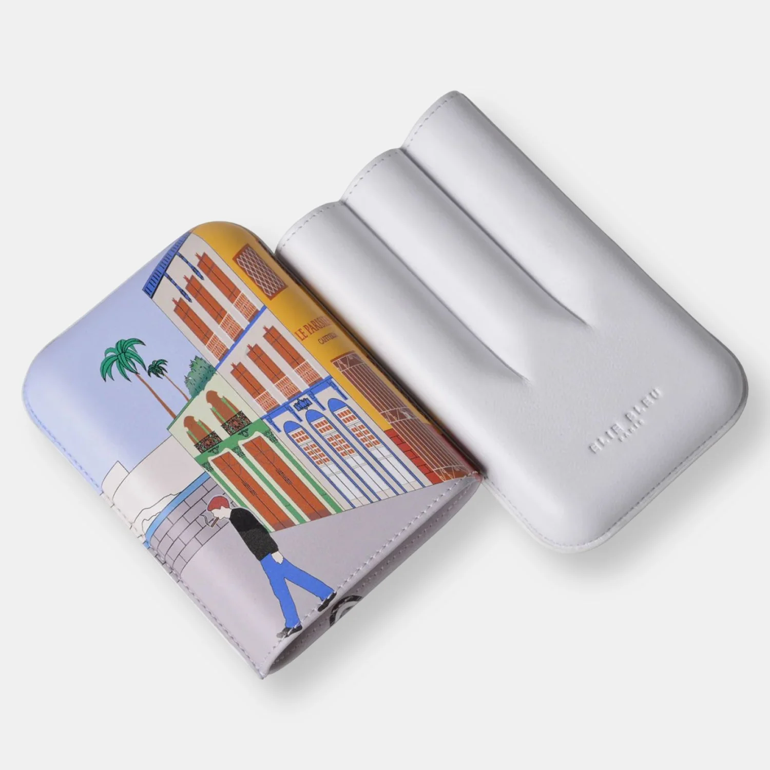 Etui cuir "casa cubana le parisien" 3 cigares calibre 27 - Image 3