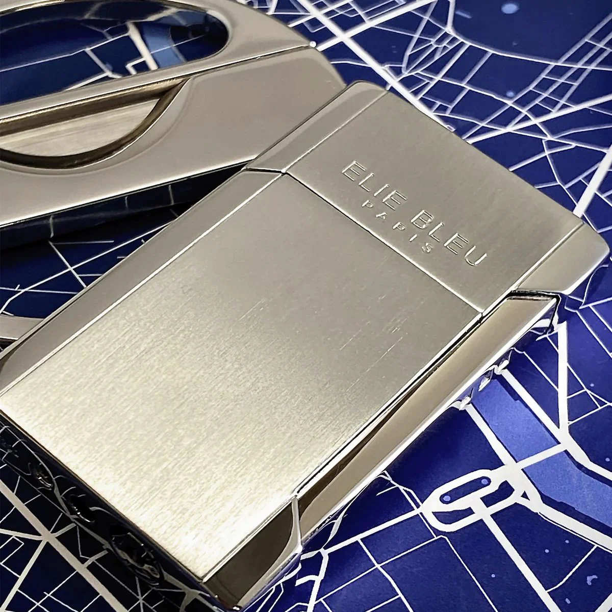 J-12 cigar jet flame finition satin argent - Image 2