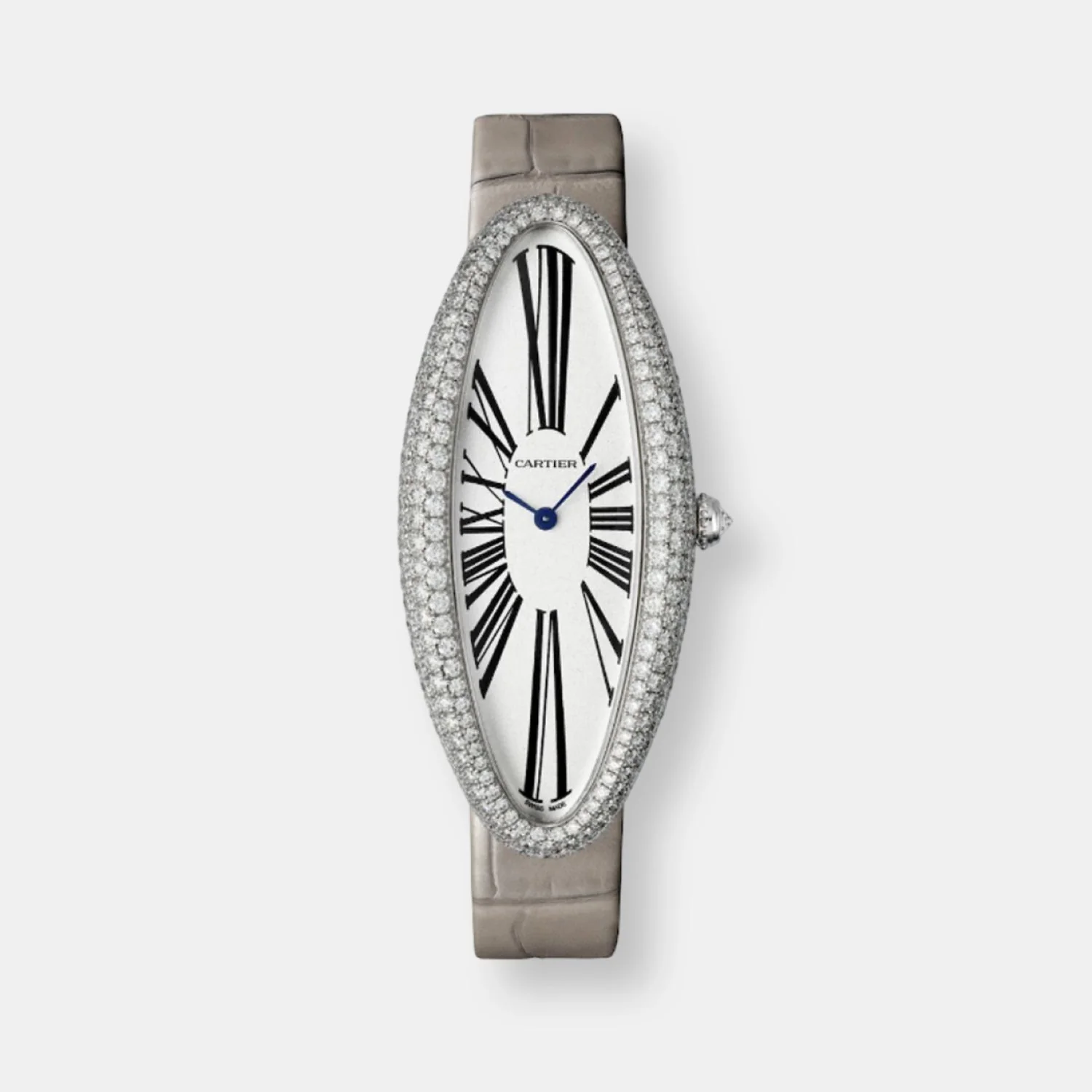 Montre baignoire allongée