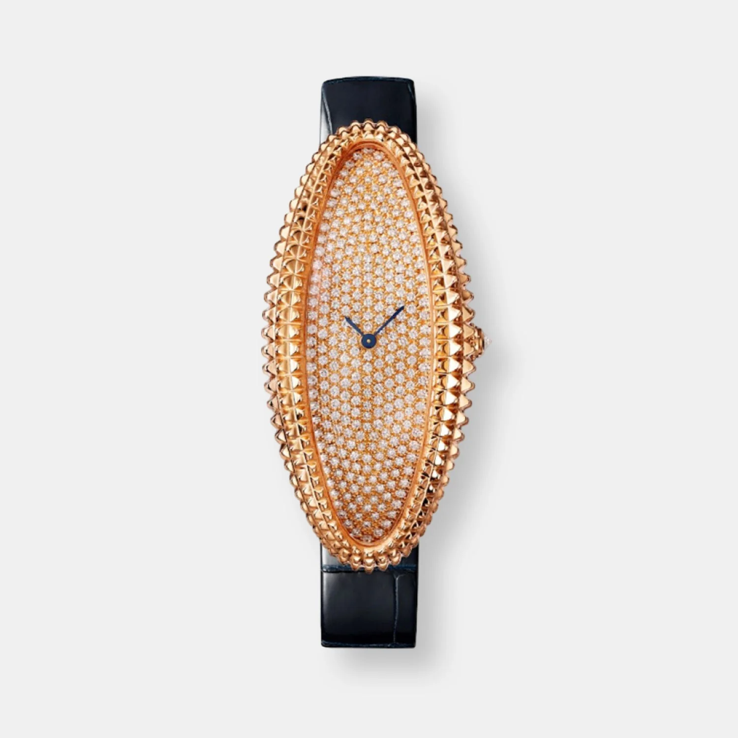 Montre baignoire allongée