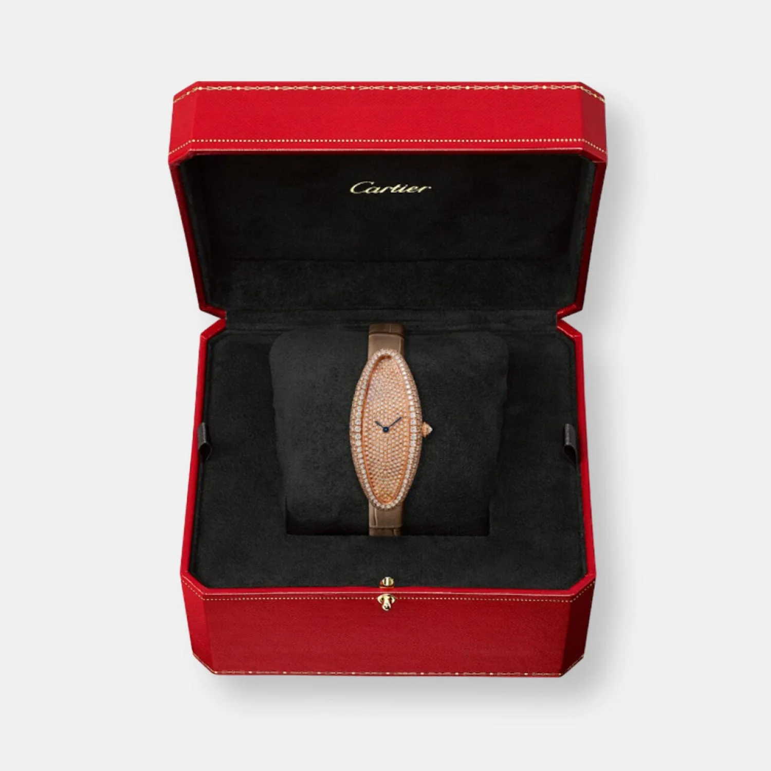 Montre baignoire allongée - Image 2