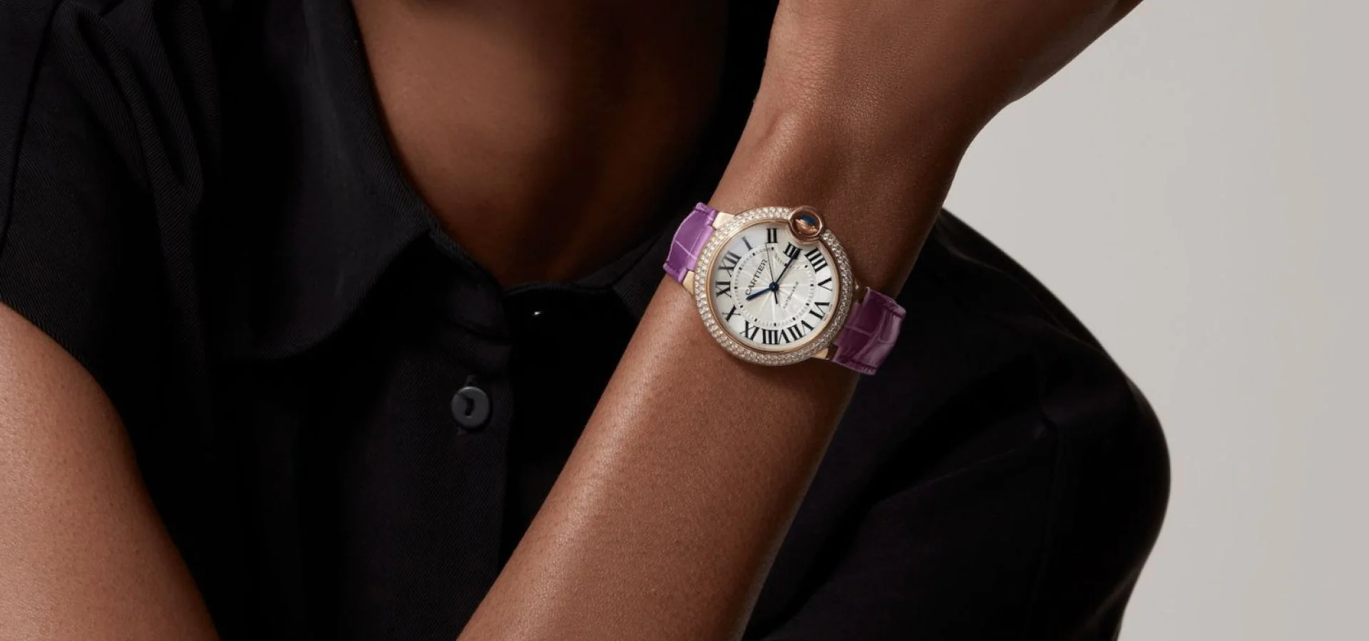Montre ballon bleu de cartier - Image 2