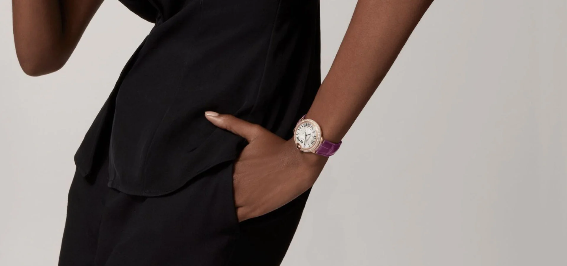 Montre ballon bleu de cartier - Image 3