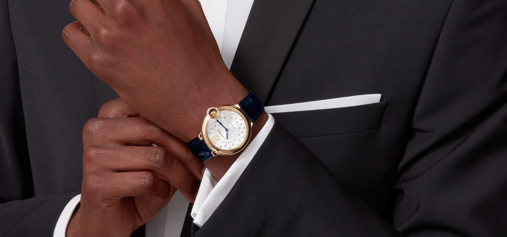 Montre ballon bleu de cartier - Image 10
