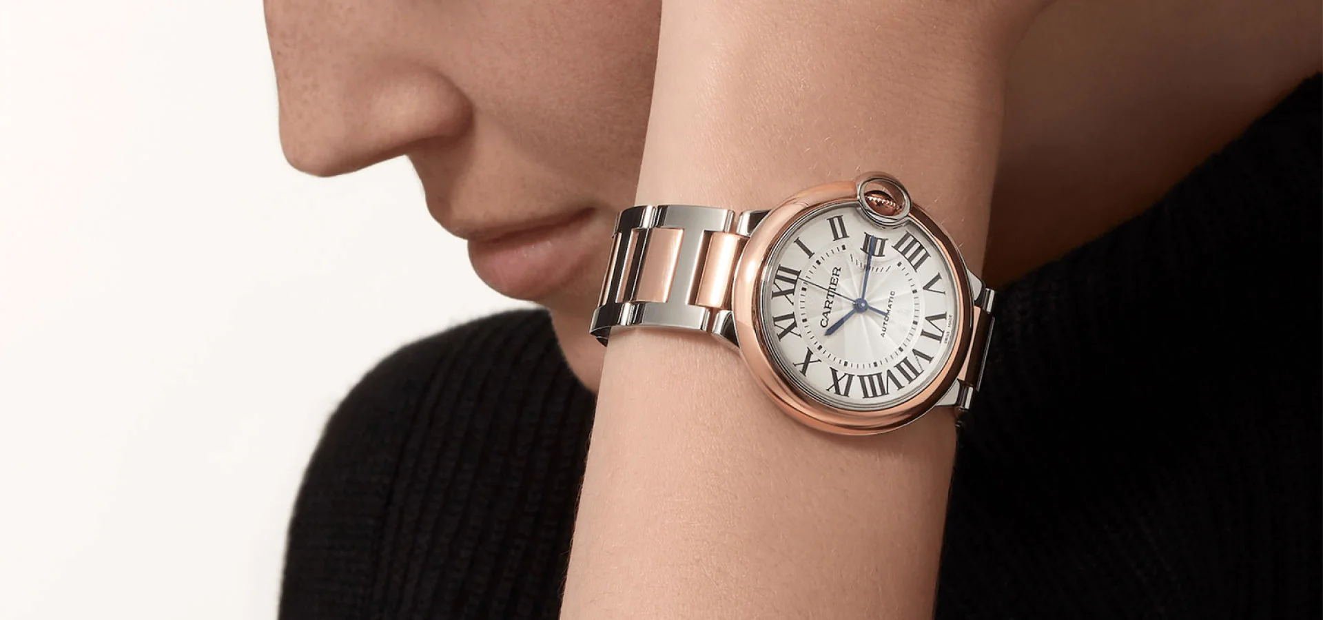 Montre ballon bleu de cartier - Image 4
