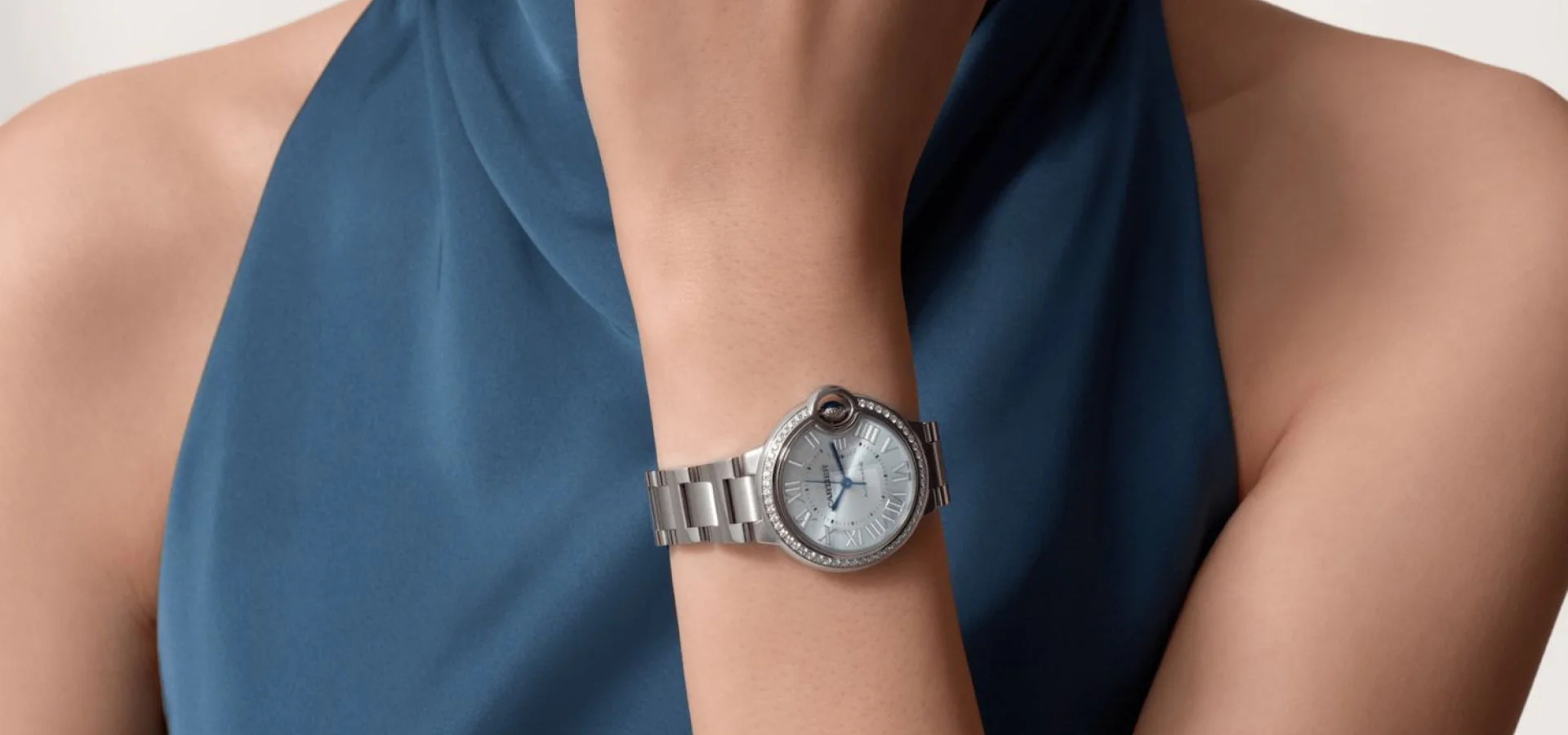 Montre ballon bleu de cartier - Image 2