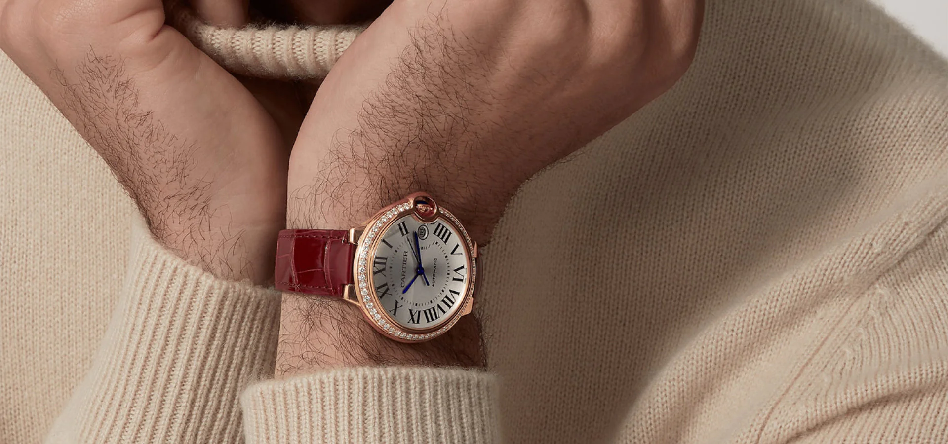 Montre ballon bleu de cartier - Image 5
