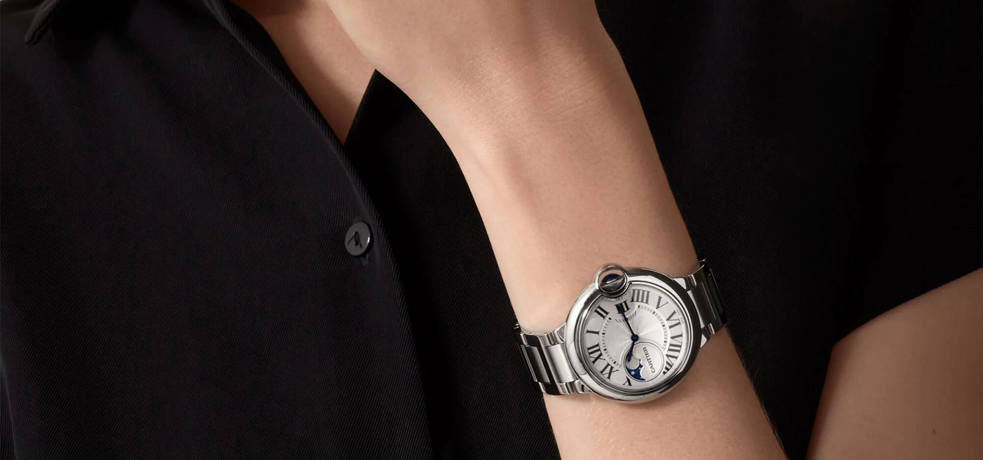 Montre ballon bleu de cartier - Image 4
