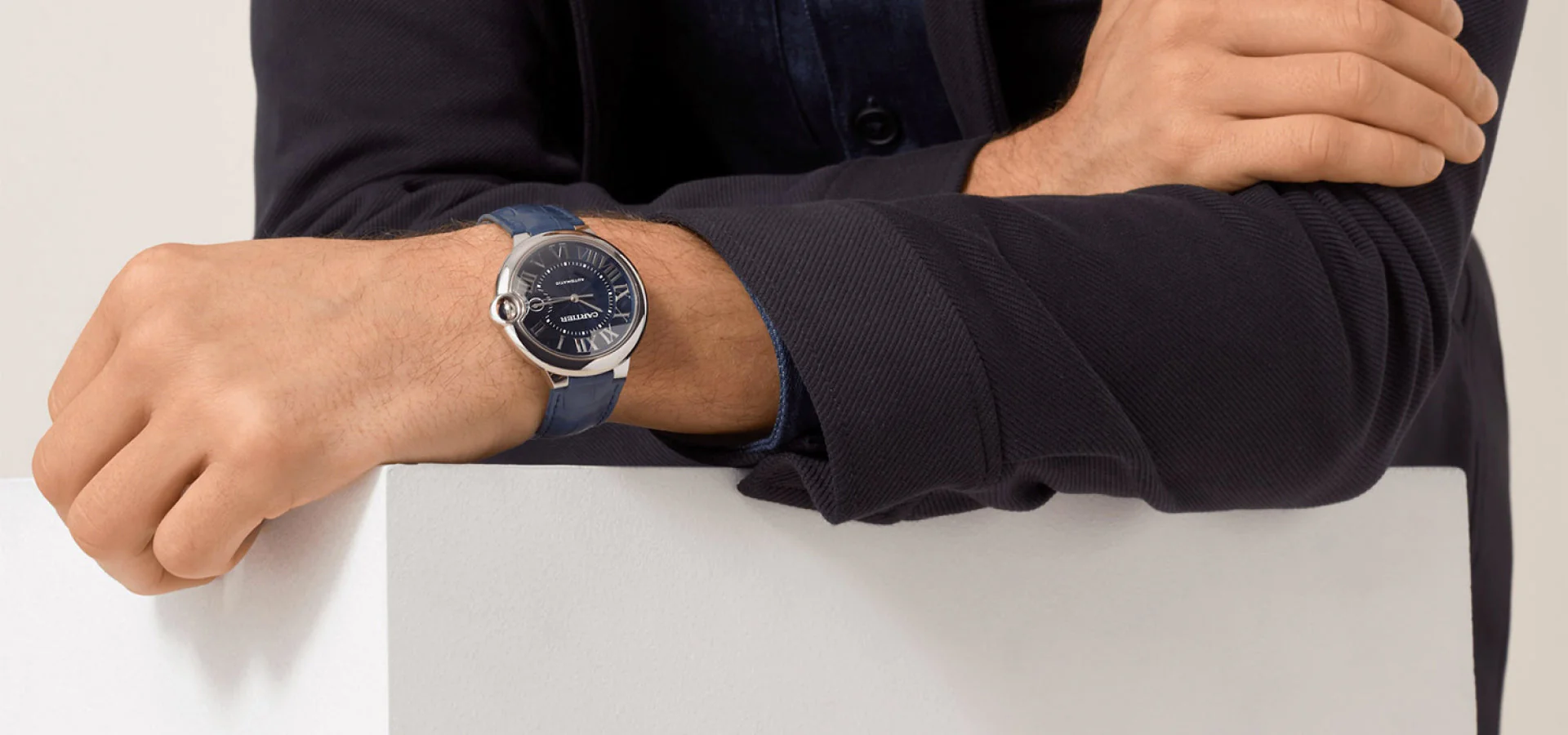 Montre ballon bleu de cartier - Image 3