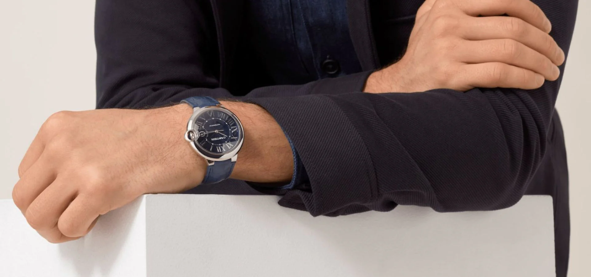 Montre ballon bleu de cartier - Image 3