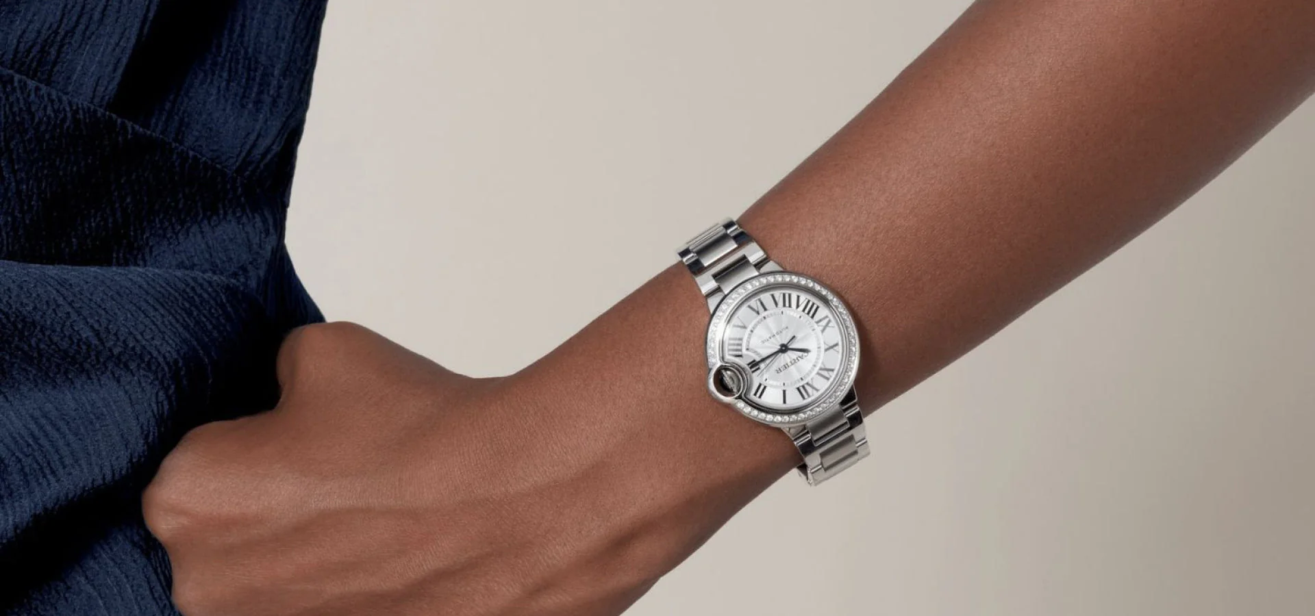 Montre ballon bleu de cartier - Image 3
