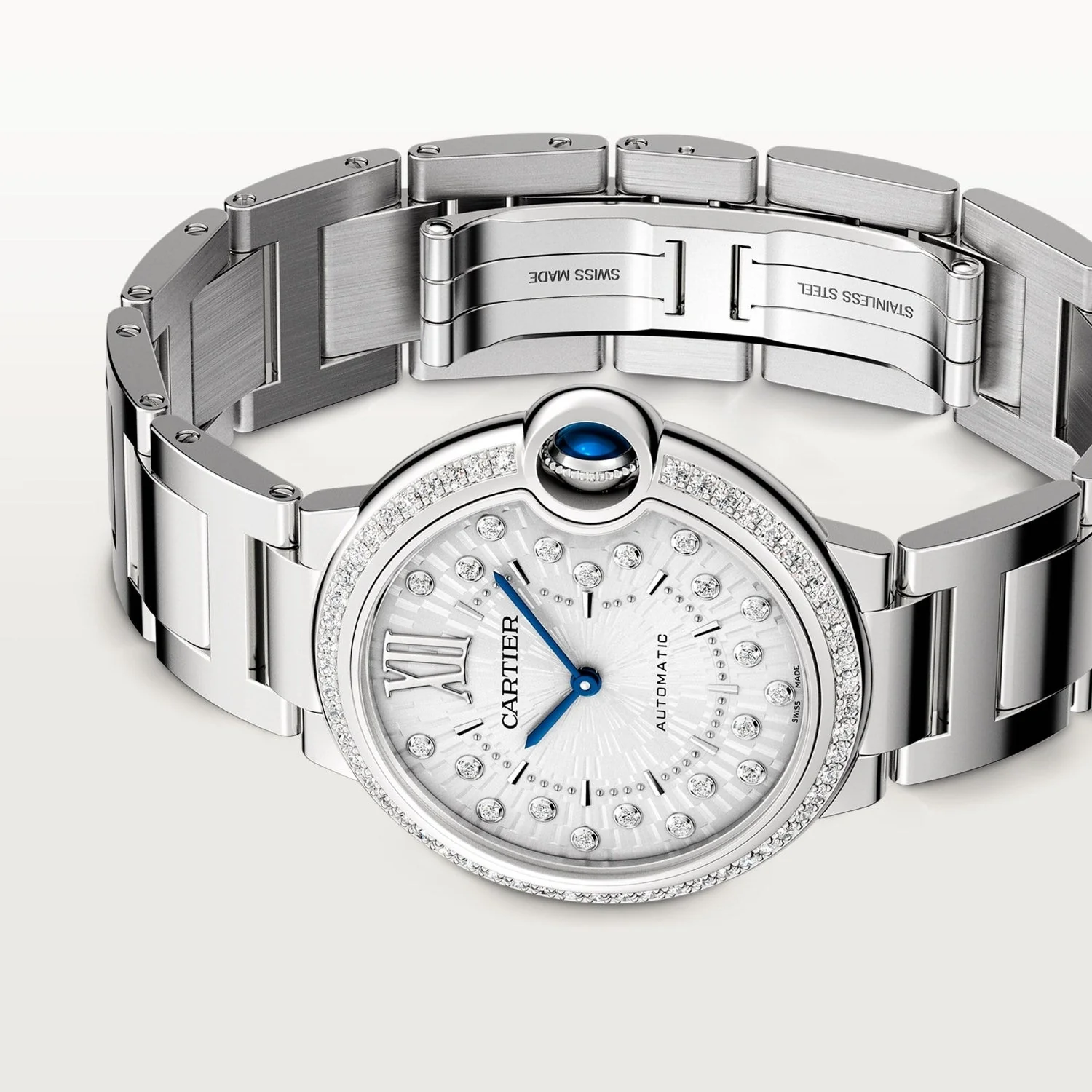 Montre ballon bleu de cartier - Image 7