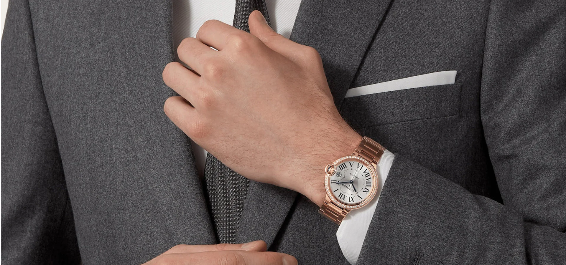 Montre ballon bleu de cartier - Image 3
