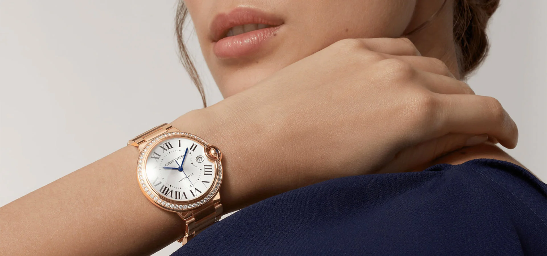 Montre ballon bleu de cartier - Image 4