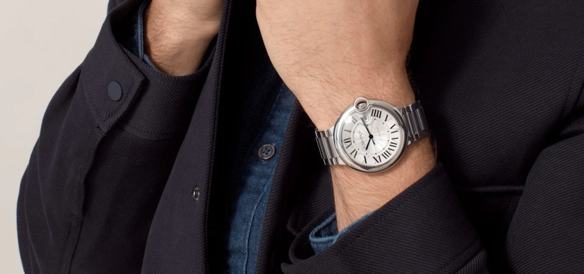 Montre ballon bleu de cartier - Image 3