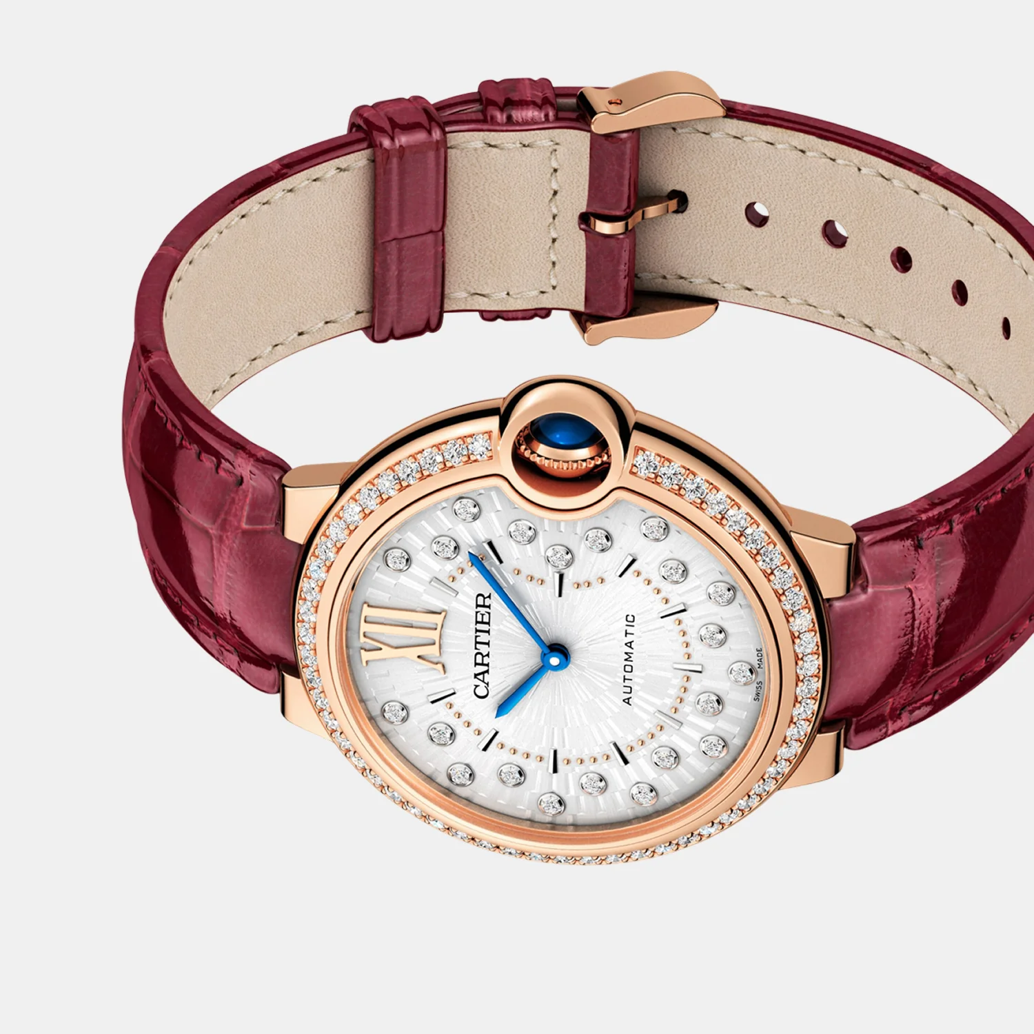 Montre ballon bleu de cartier - Image 6