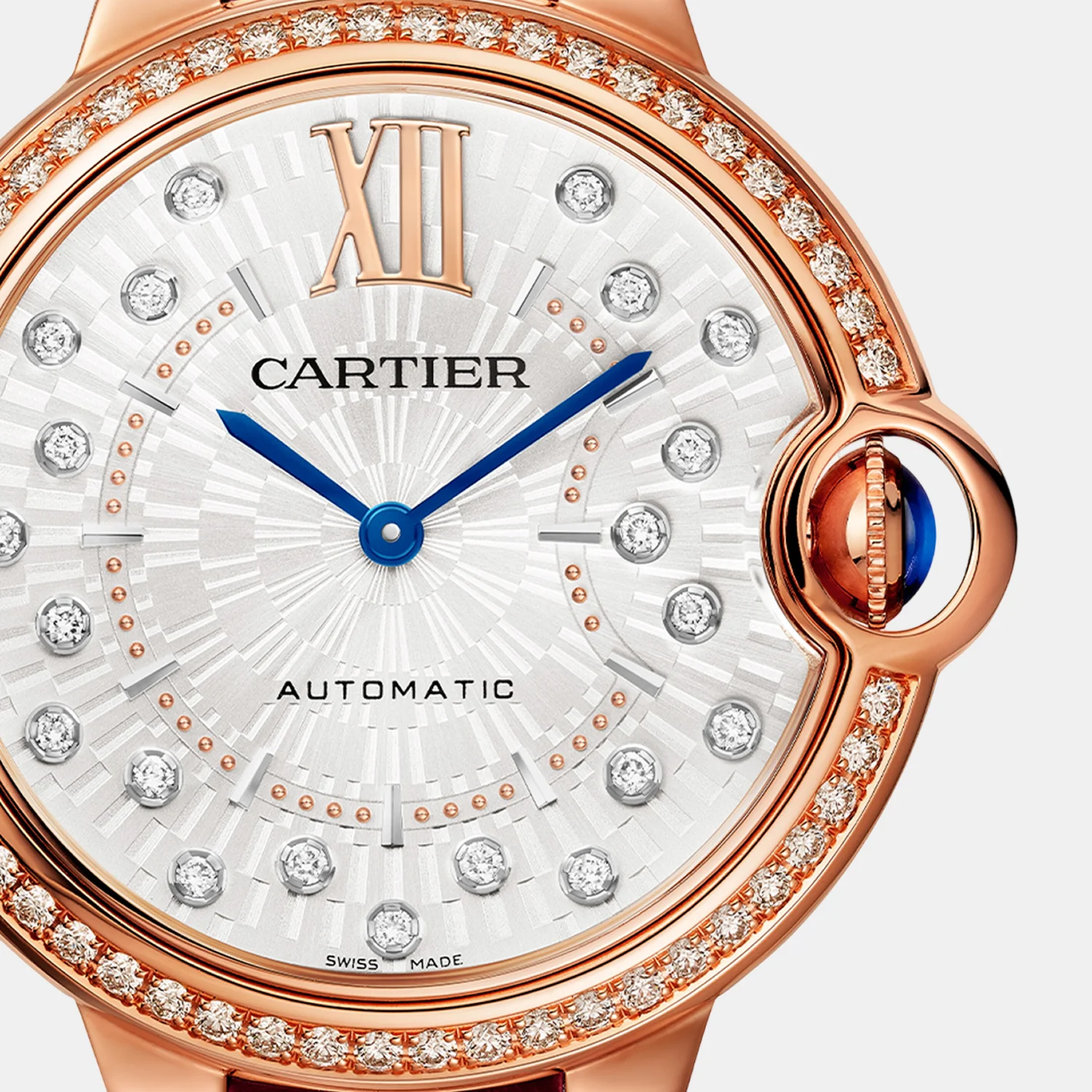 Montre ballon bleu de cartier - Image 7