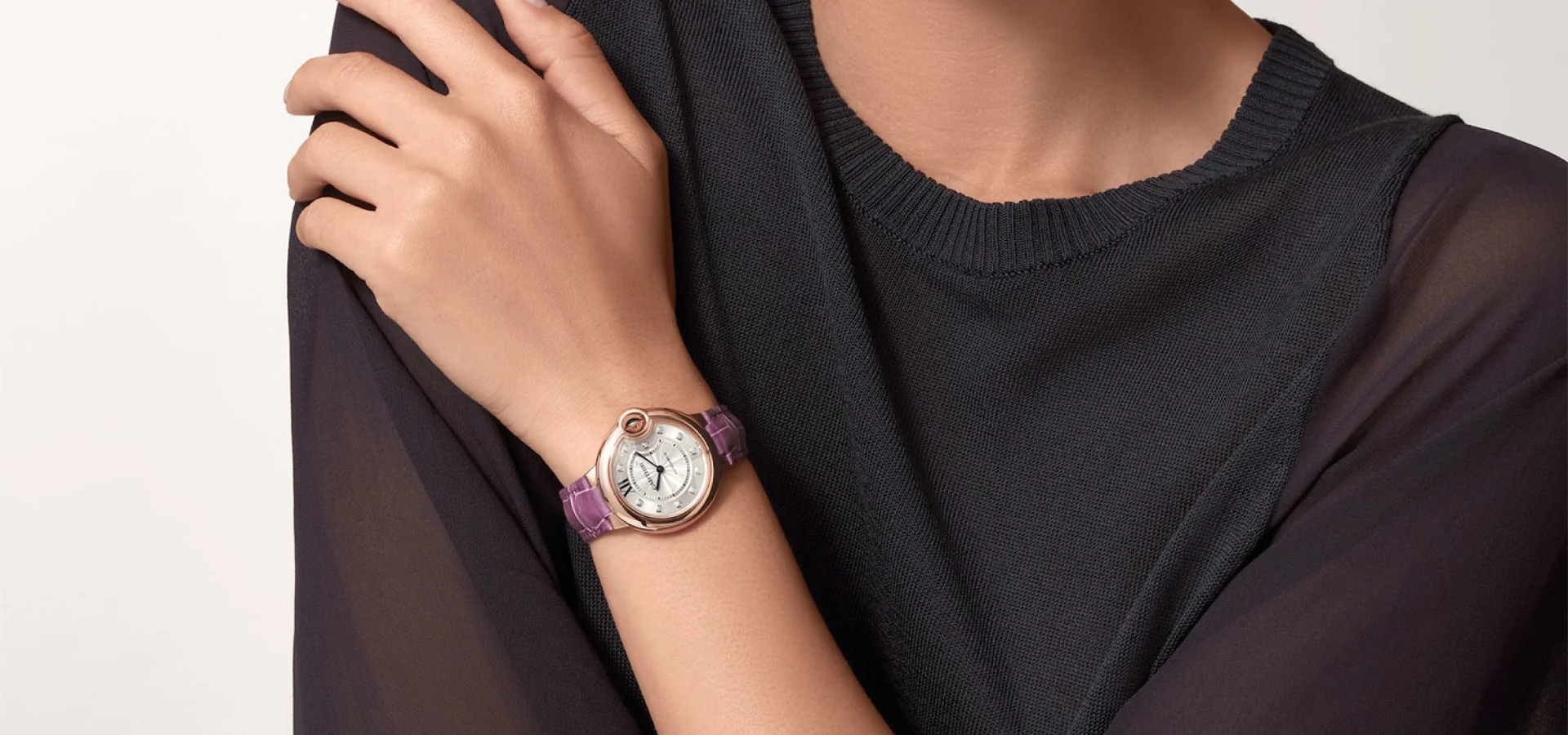 Montre ballon bleu de cartier - Image 3