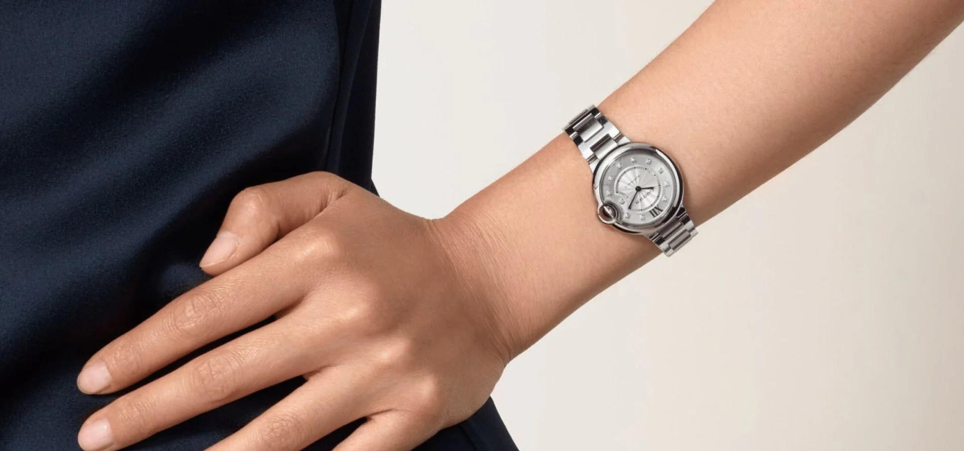 Montre ballon bleu de cartier - Image 3