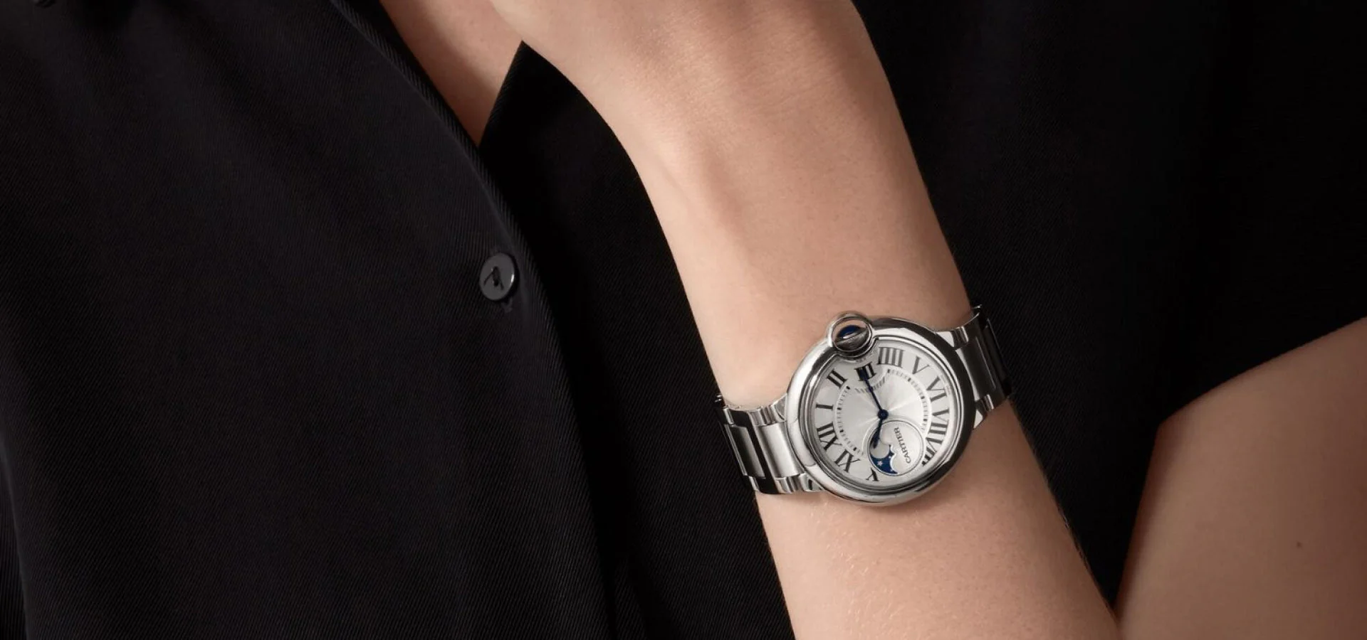 Montre ballon bleu de cartier - Image 4