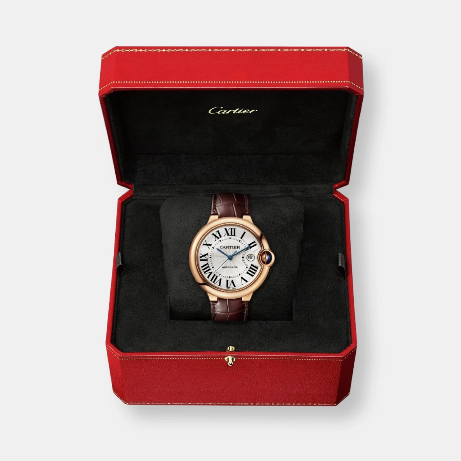 Montre ballon bleu de cartier - Image 4