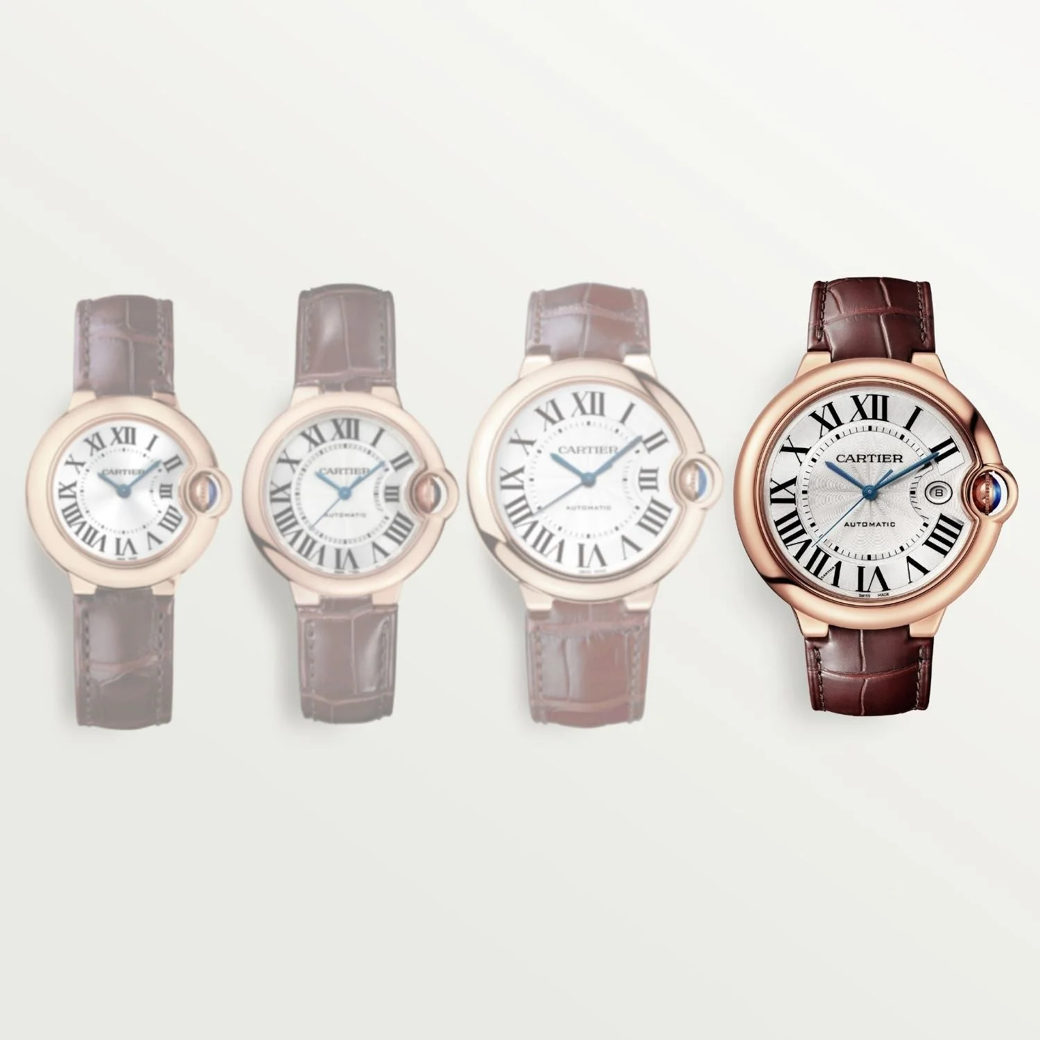 Montre ballon bleu de cartier - Image 5