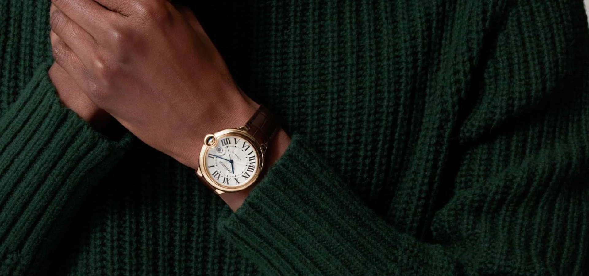 Montre ballon bleu de cartier - Image 7