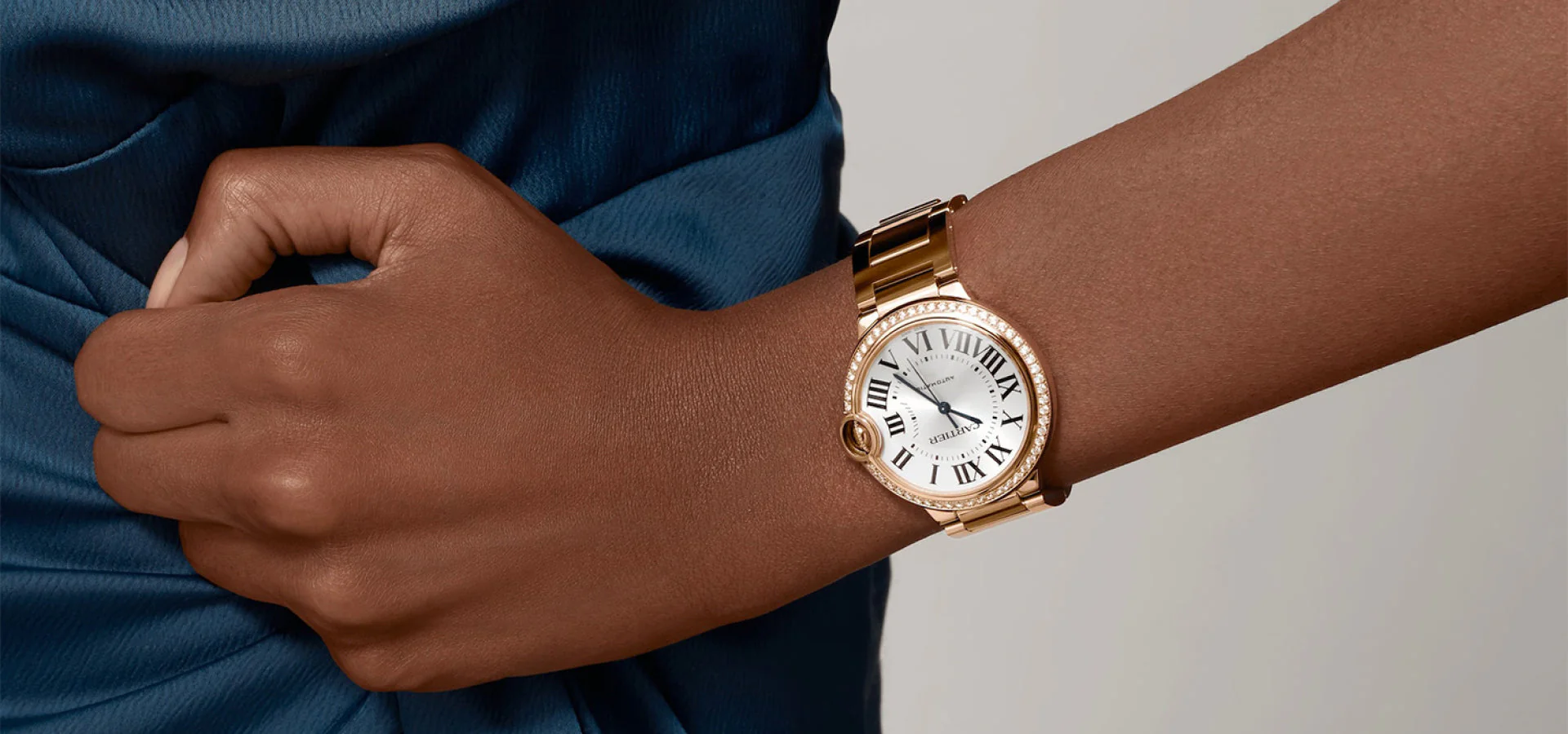 Montre ballon bleu de cartier - Image 2