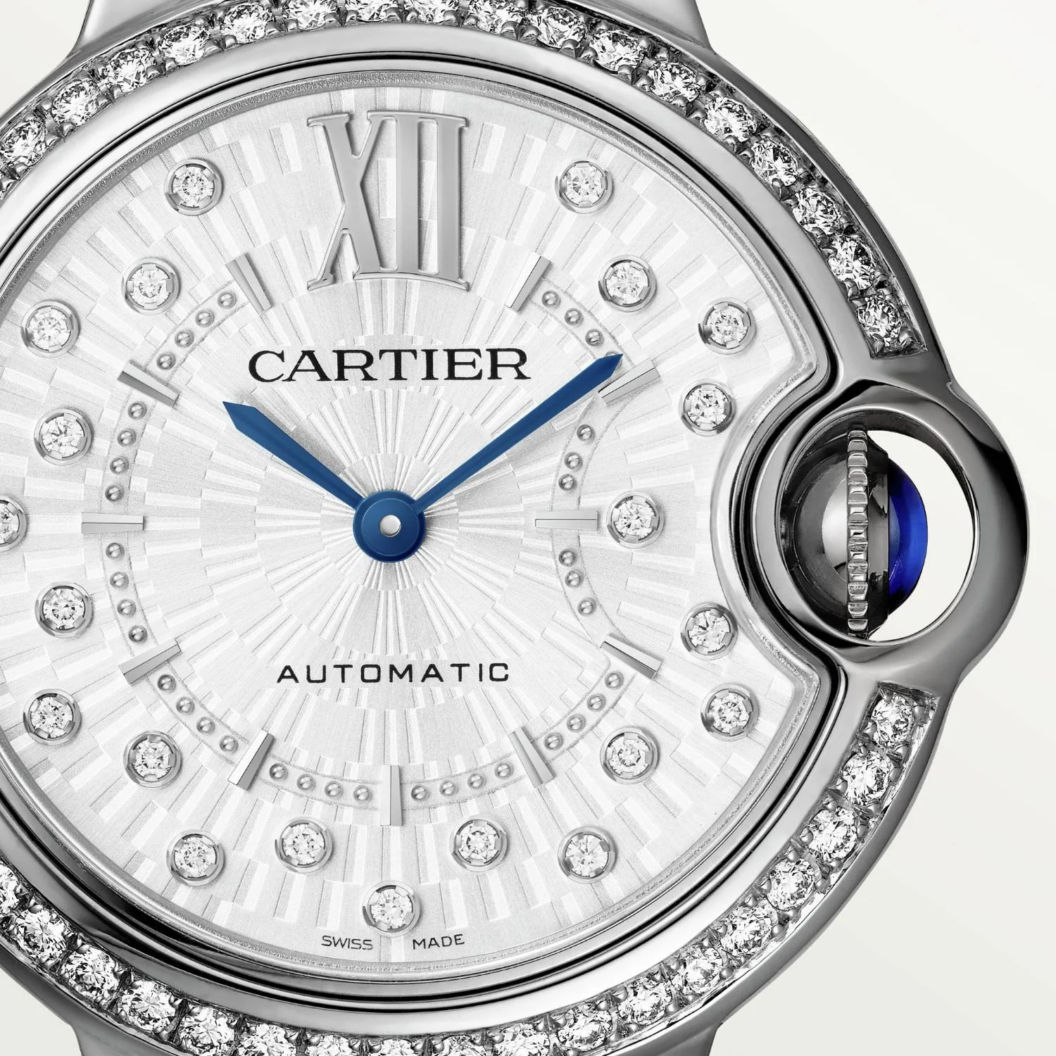 Montre ballon bleu de cartier - Image 4