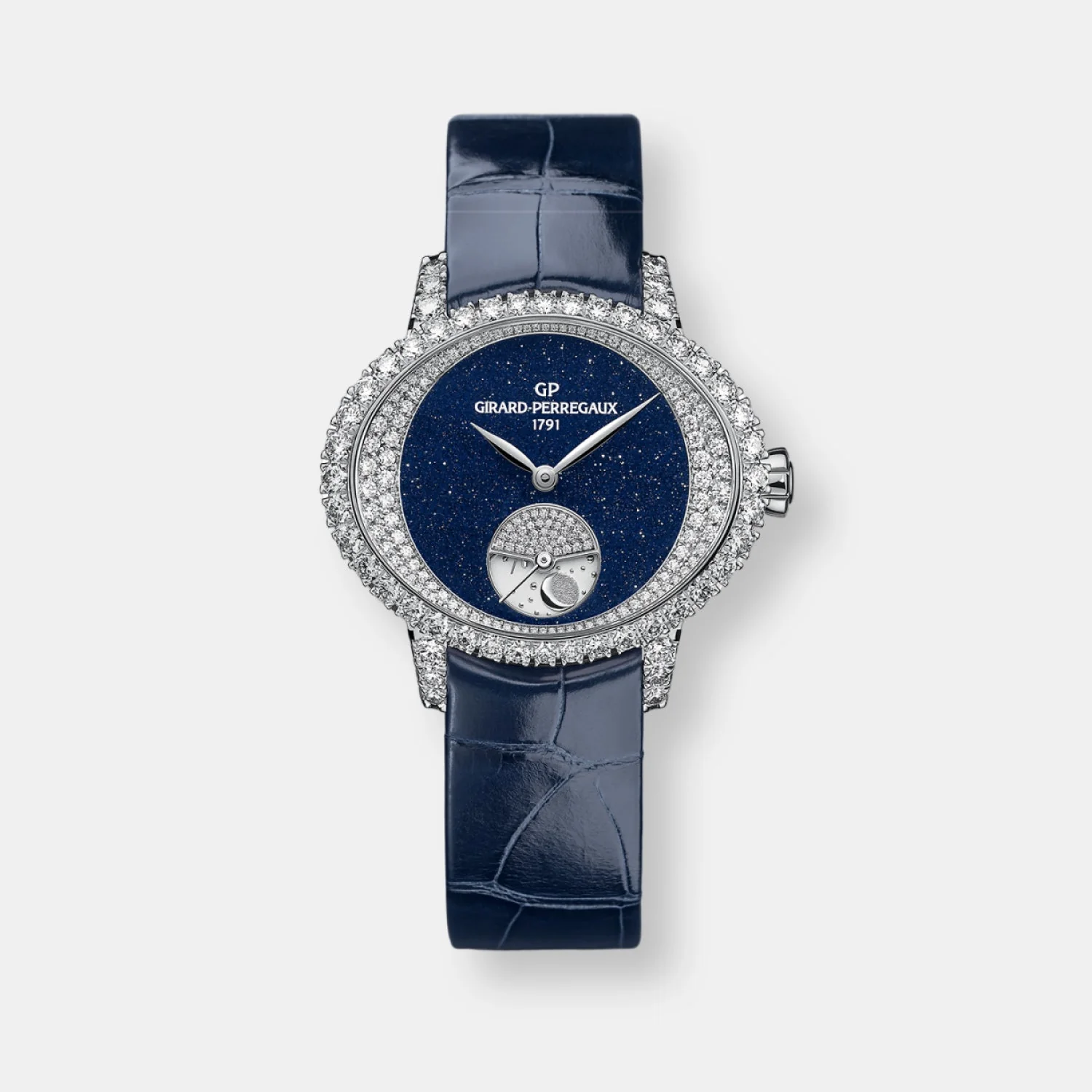 Montre cat's eye day and night high jewellery