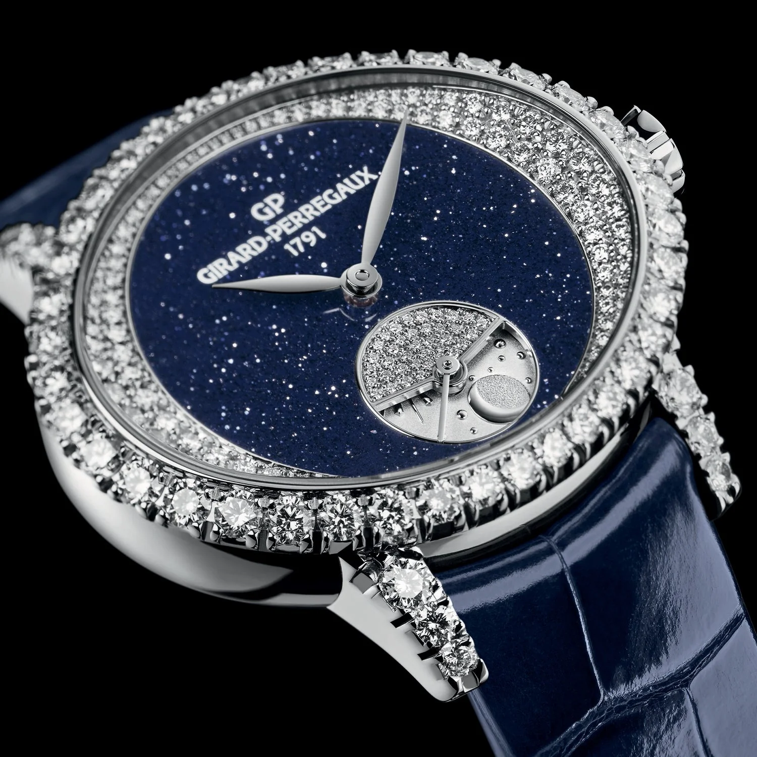 Montre cat's eye day and night high jewellery - Image 2