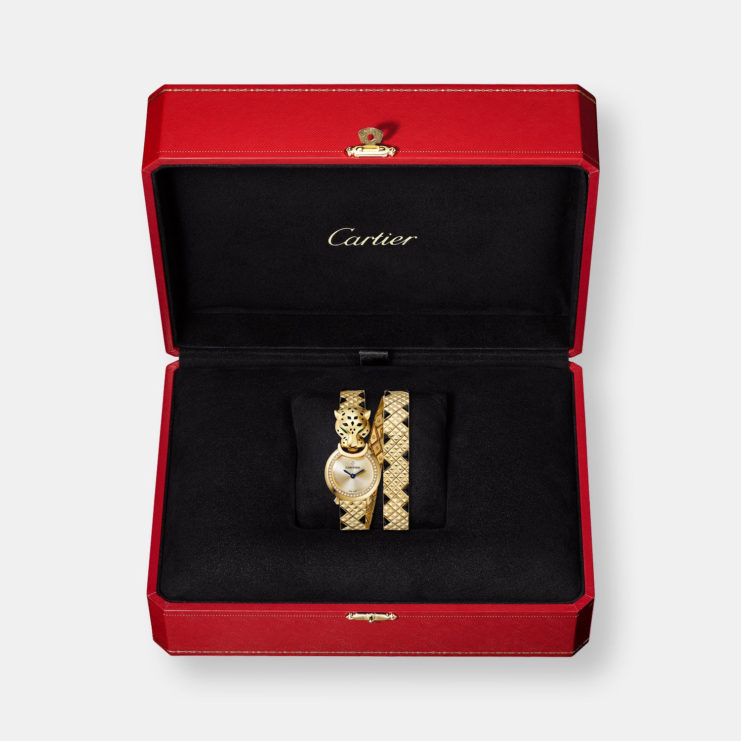 Montre joaillerie panthère de cartier - Image 2
