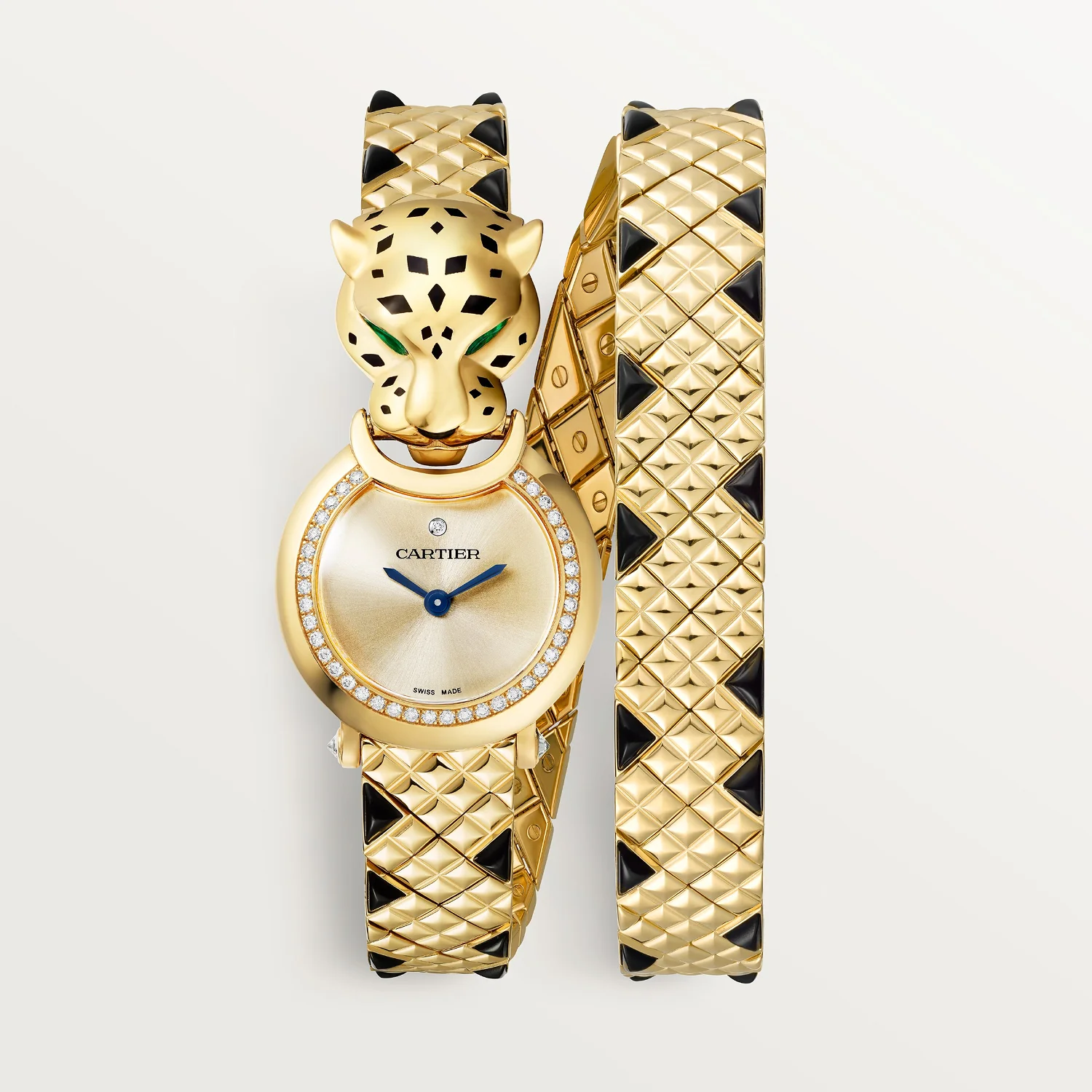 Montre joaillerie panthère de cartier - Image 3