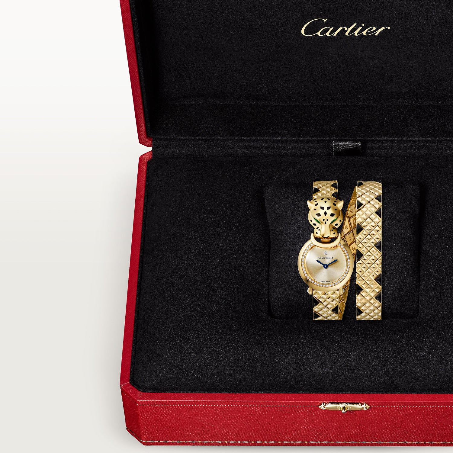 Montre joaillerie panthère de cartier - Image 6