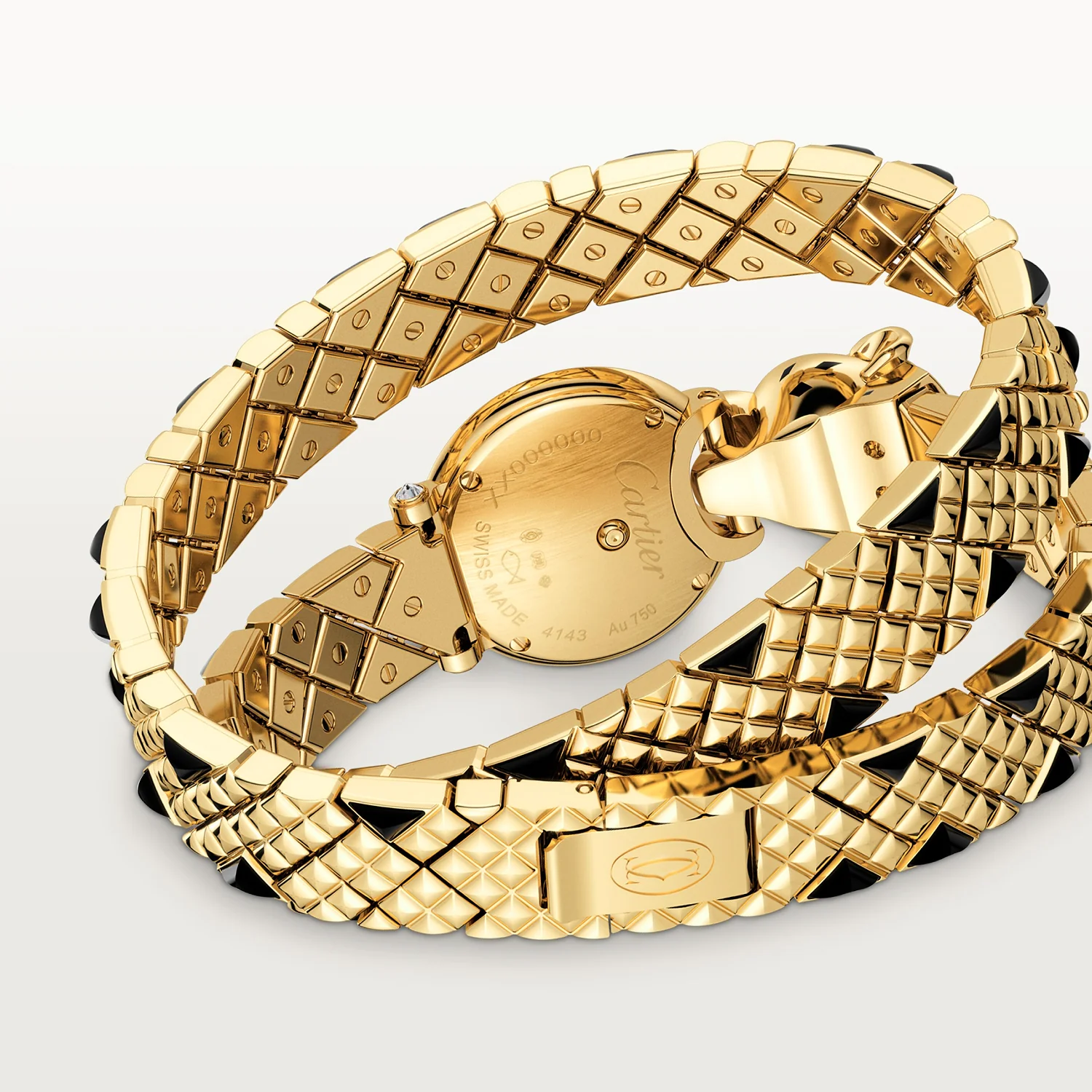 Montre joaillerie panthère de cartier - Image 7