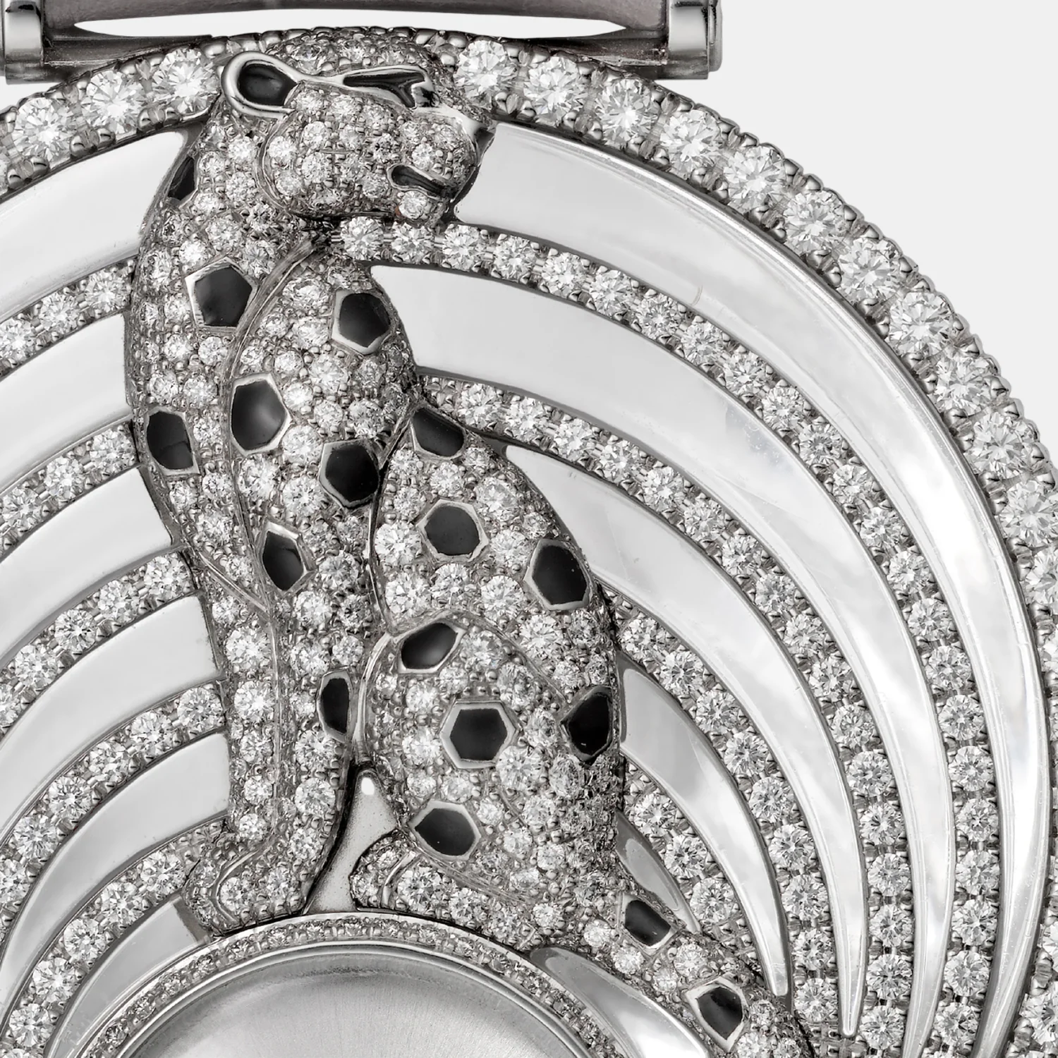 Montre joaillière panthère - Image 3
