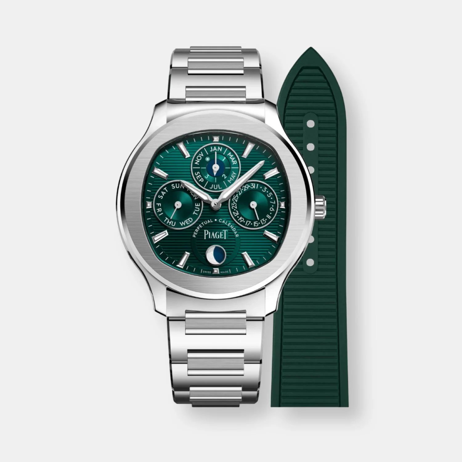 Montre piaget polo quantième perpétuel extra-plate