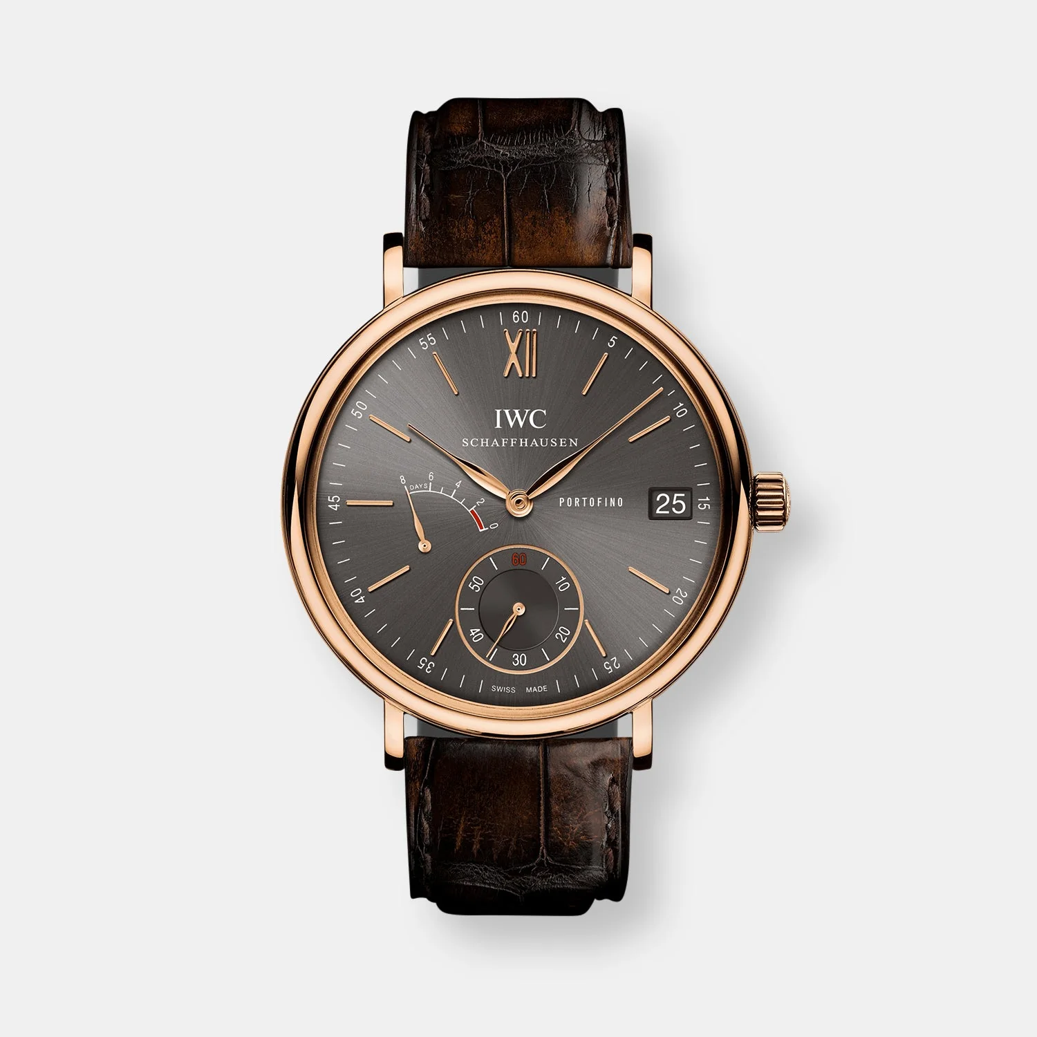 Montre portofino remontage manuel huit jours