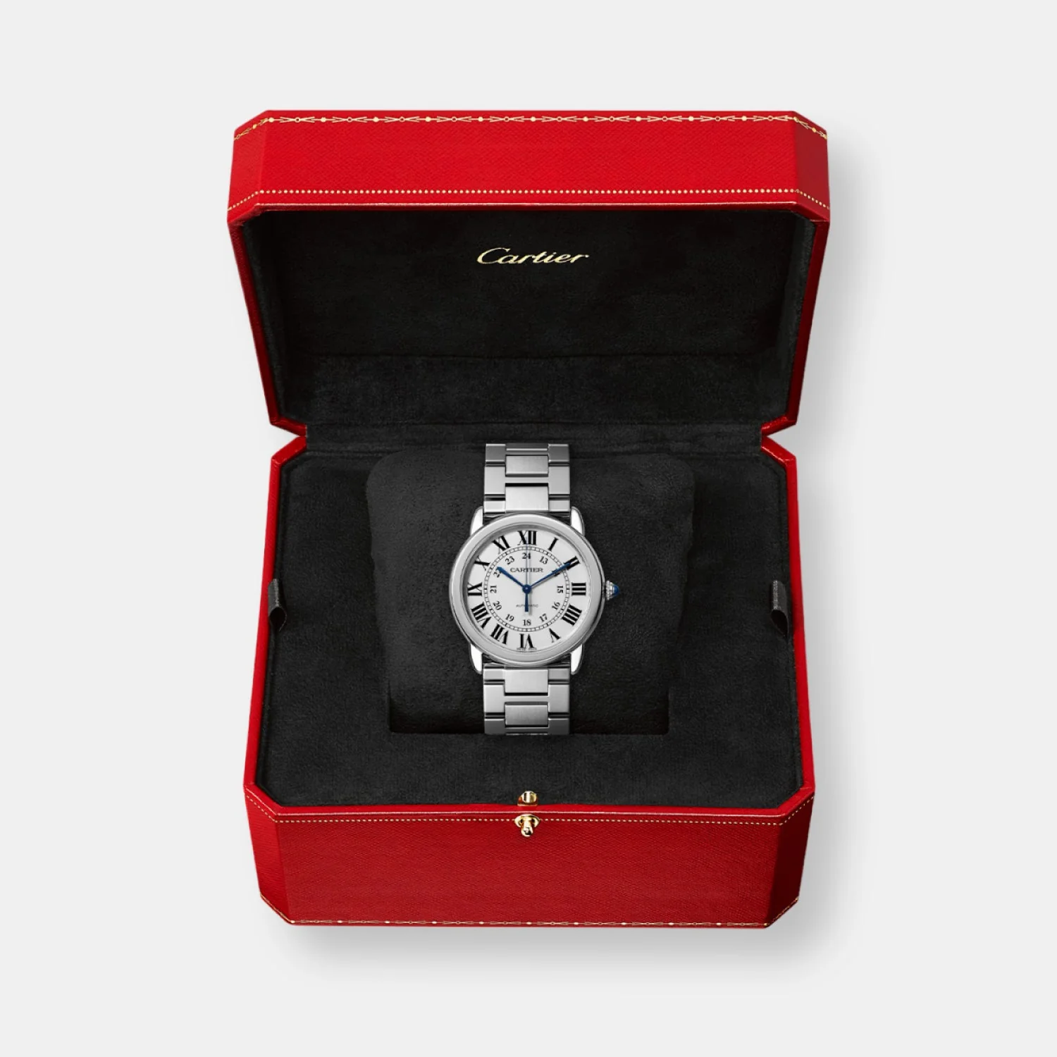 Montre ronde solo de cartier - Image 2