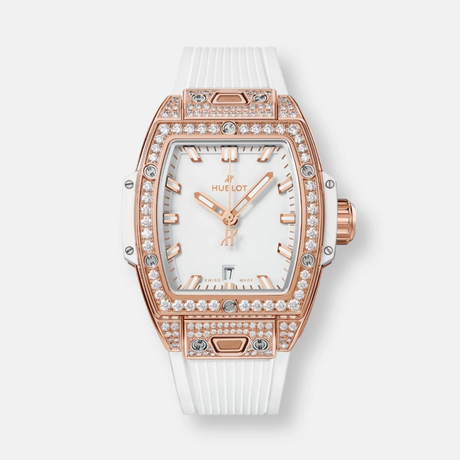 Montre spirit of big bang king gold pavé