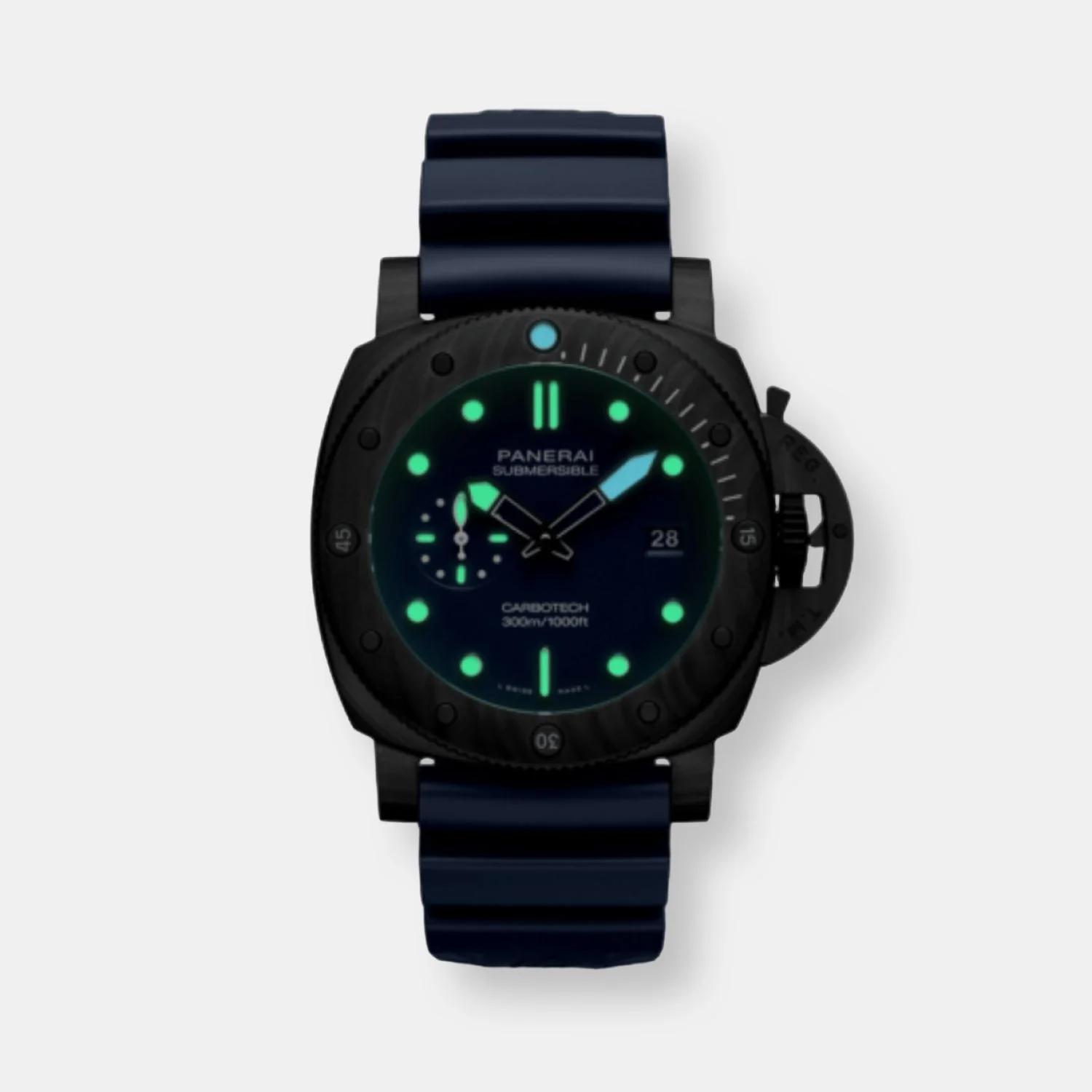 Montre submersible quarantaquattro carbotech™ blu abisso - Image 2