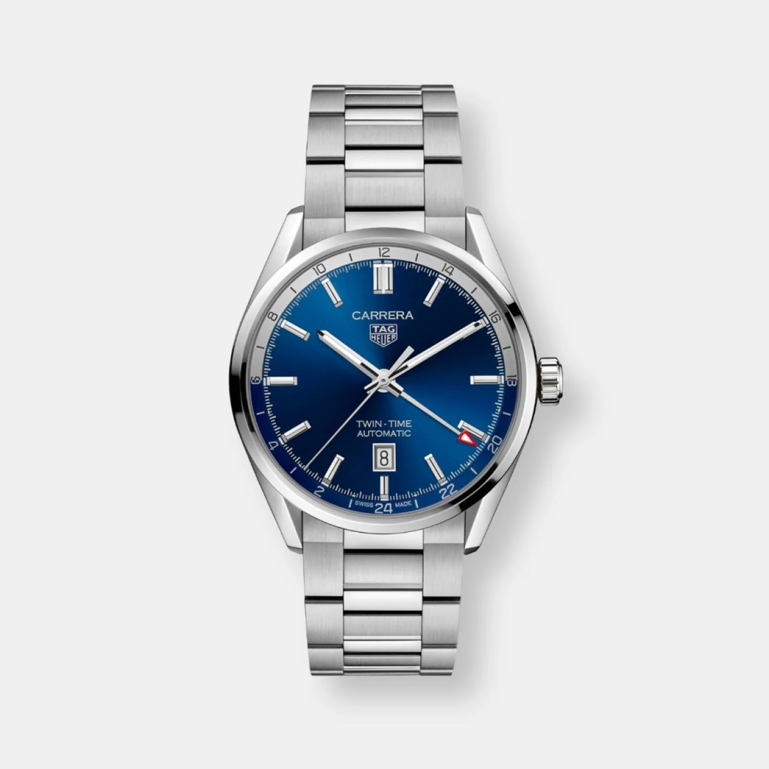 Montre tag heuer carrera twin-time