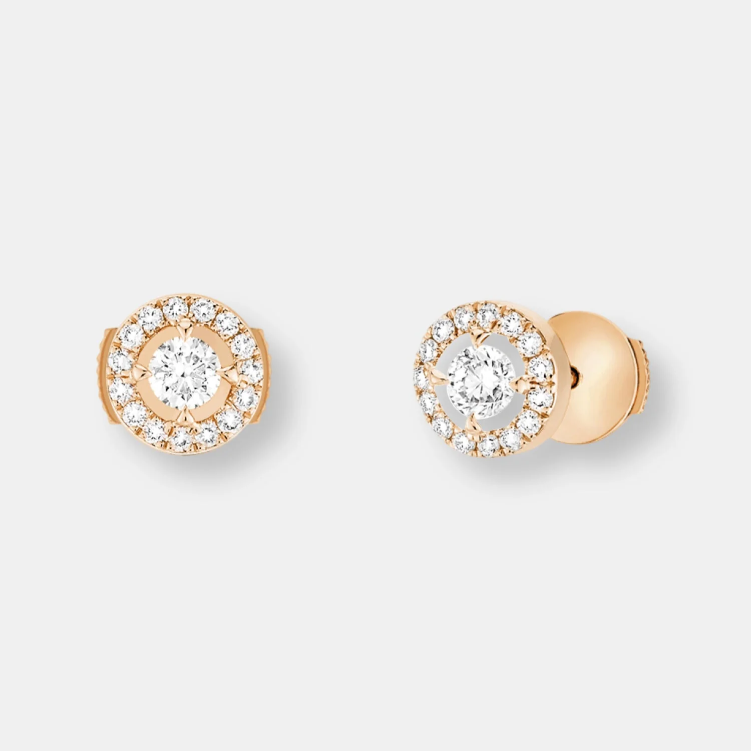 Puces d'oreilles joy diamants ronds 0,10ct
