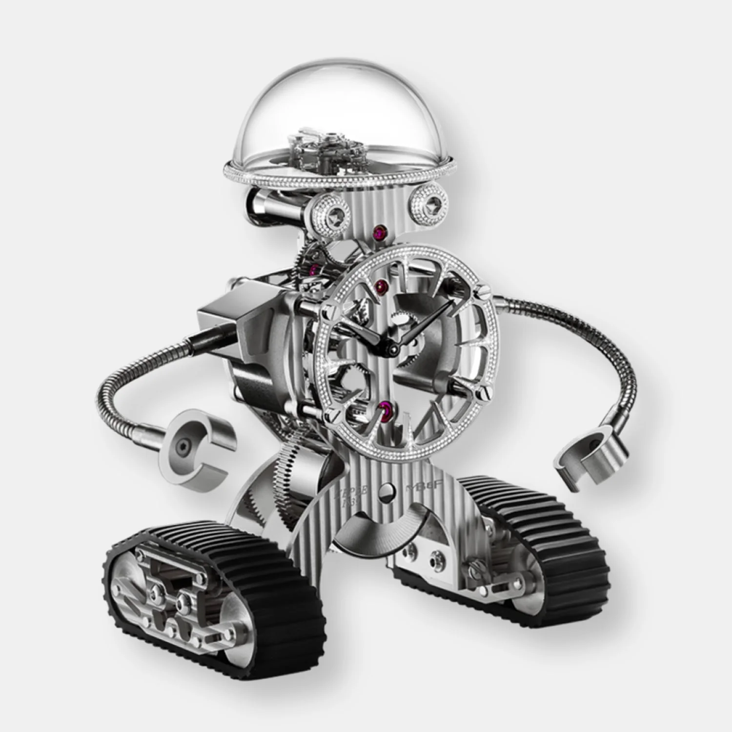 Sherman silver diamond set