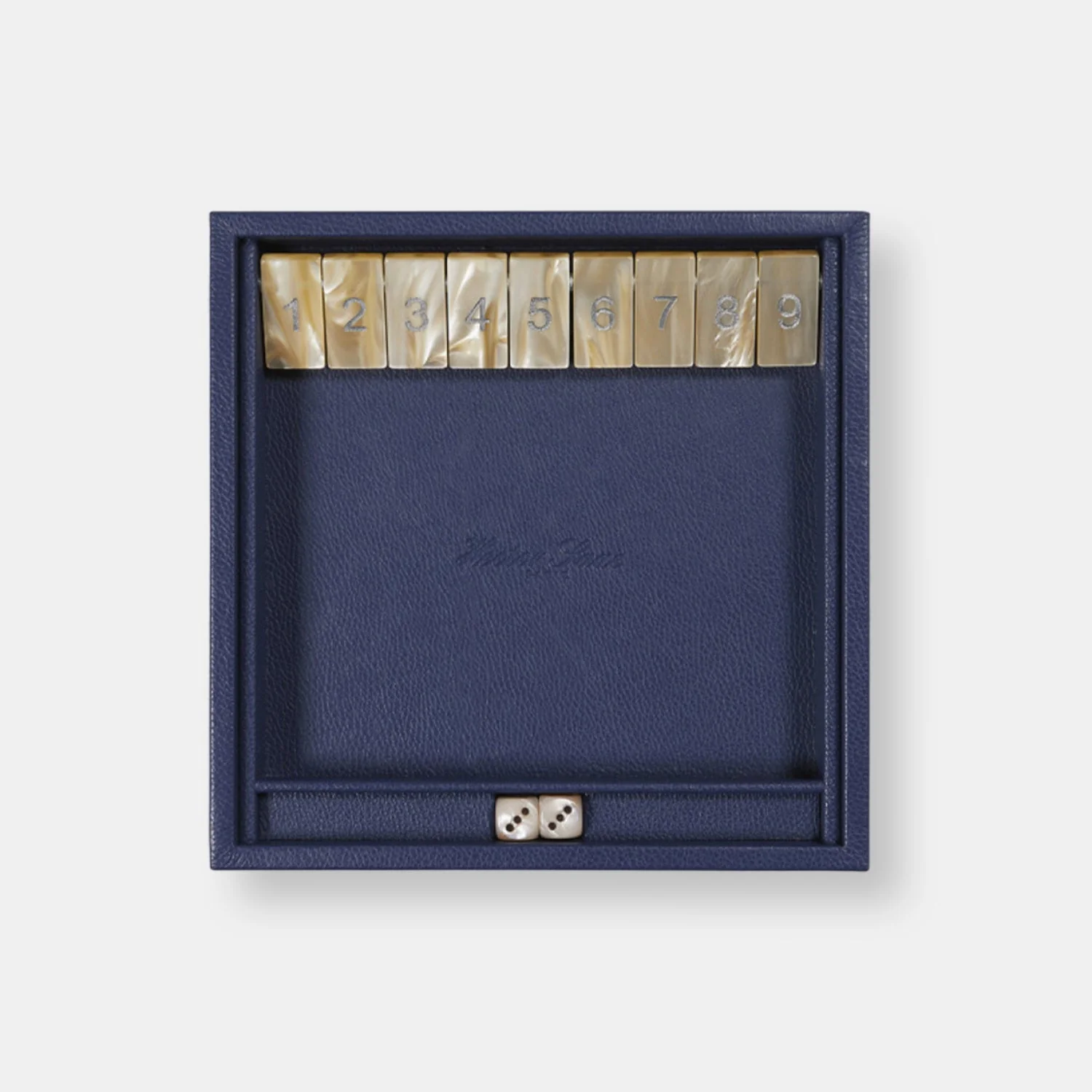 Shut the box bleu de france